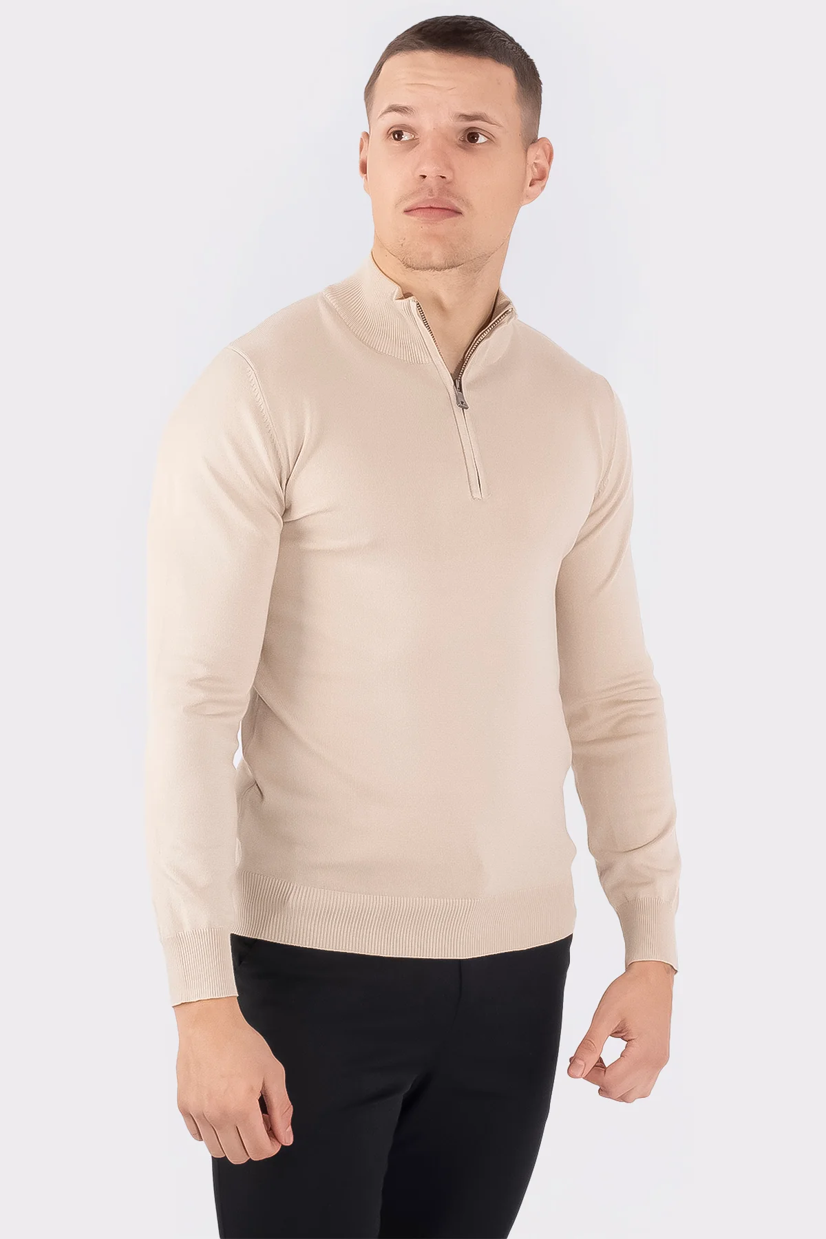 THE BARON ZIPPED TURTLENECK - Image 2