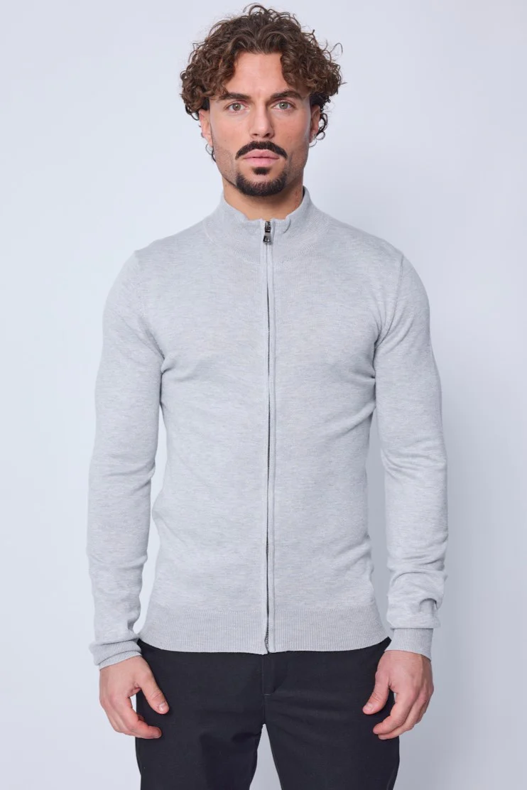THE BELFORT FULL ZIP SWEATER - Image 17