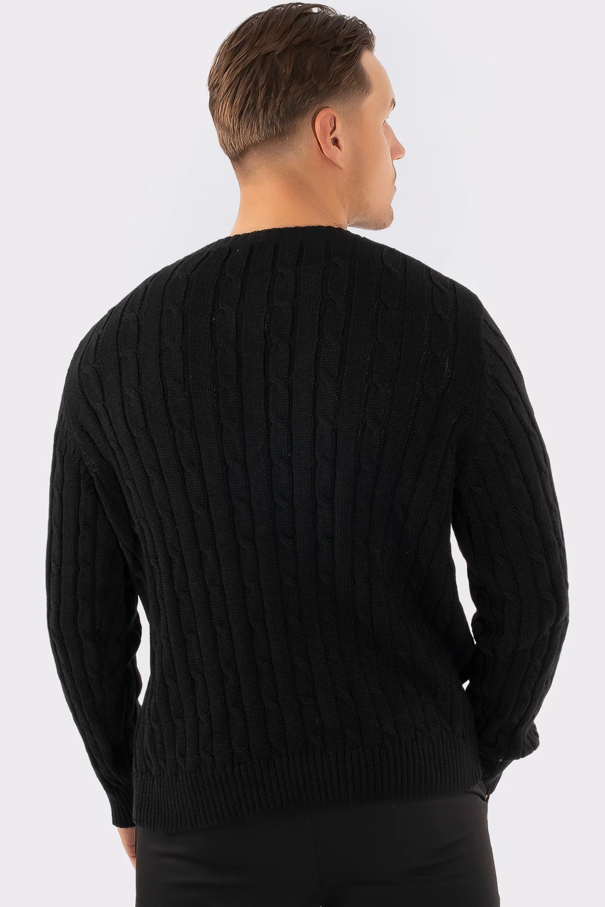 THE CABLE CREWNECK SWEATER - Image 3