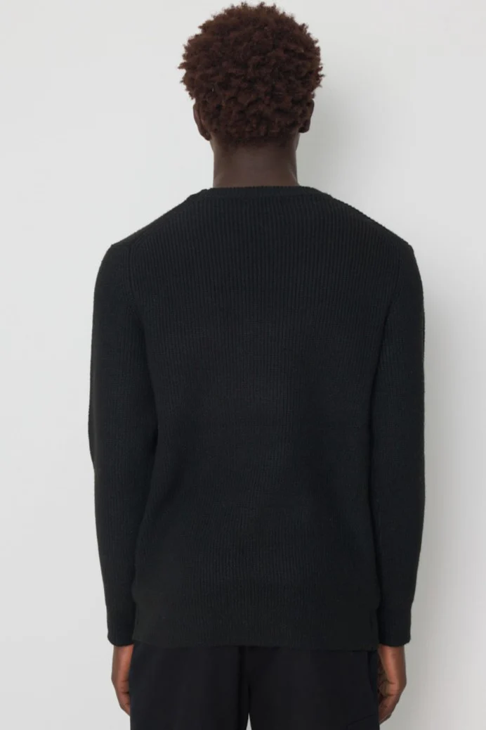 THE DALARO RIBBED KNITTED CREWNECK SWEATER - Image 11