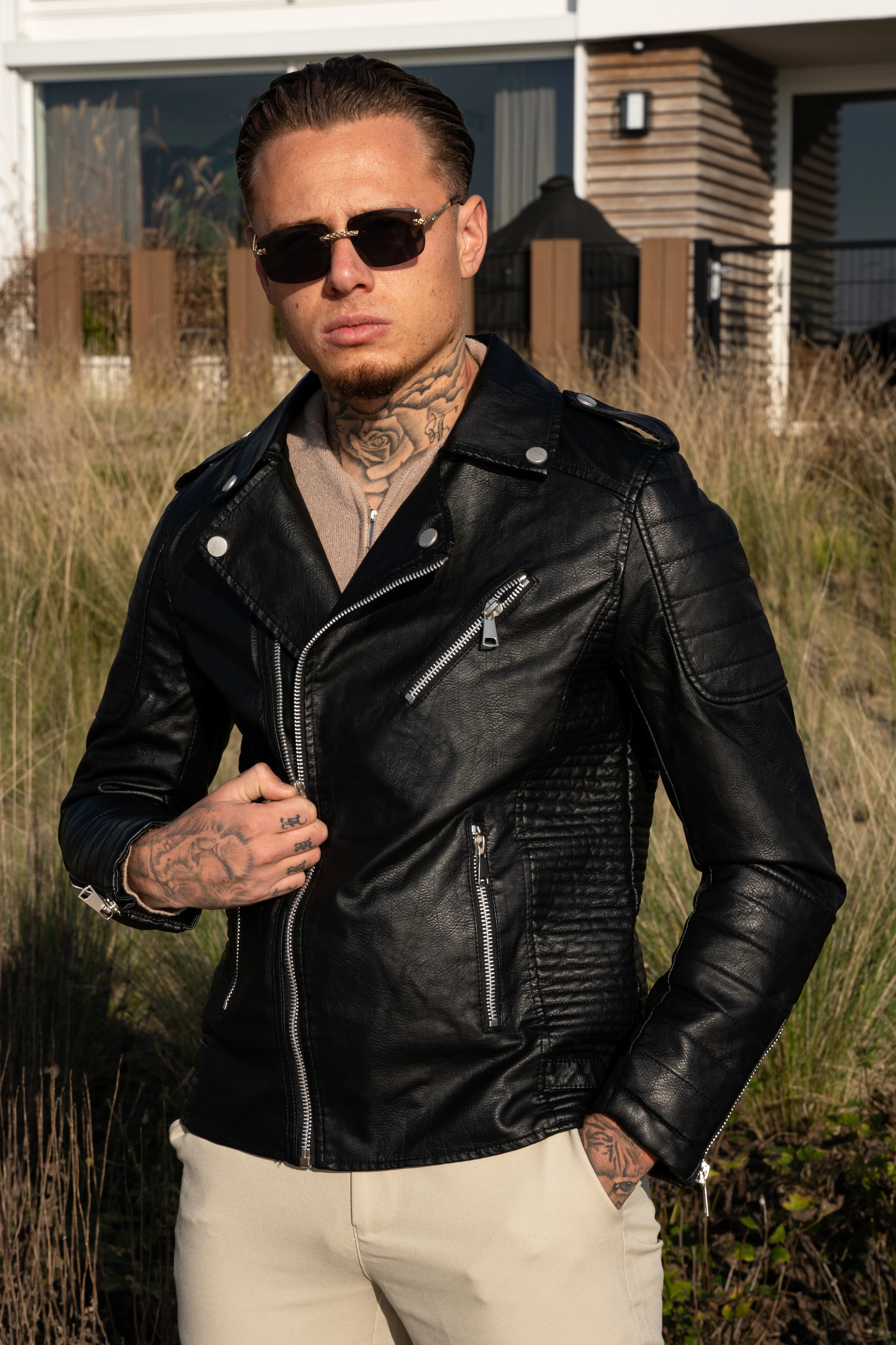 THE DANTE LEATHER JACKET - Image 2