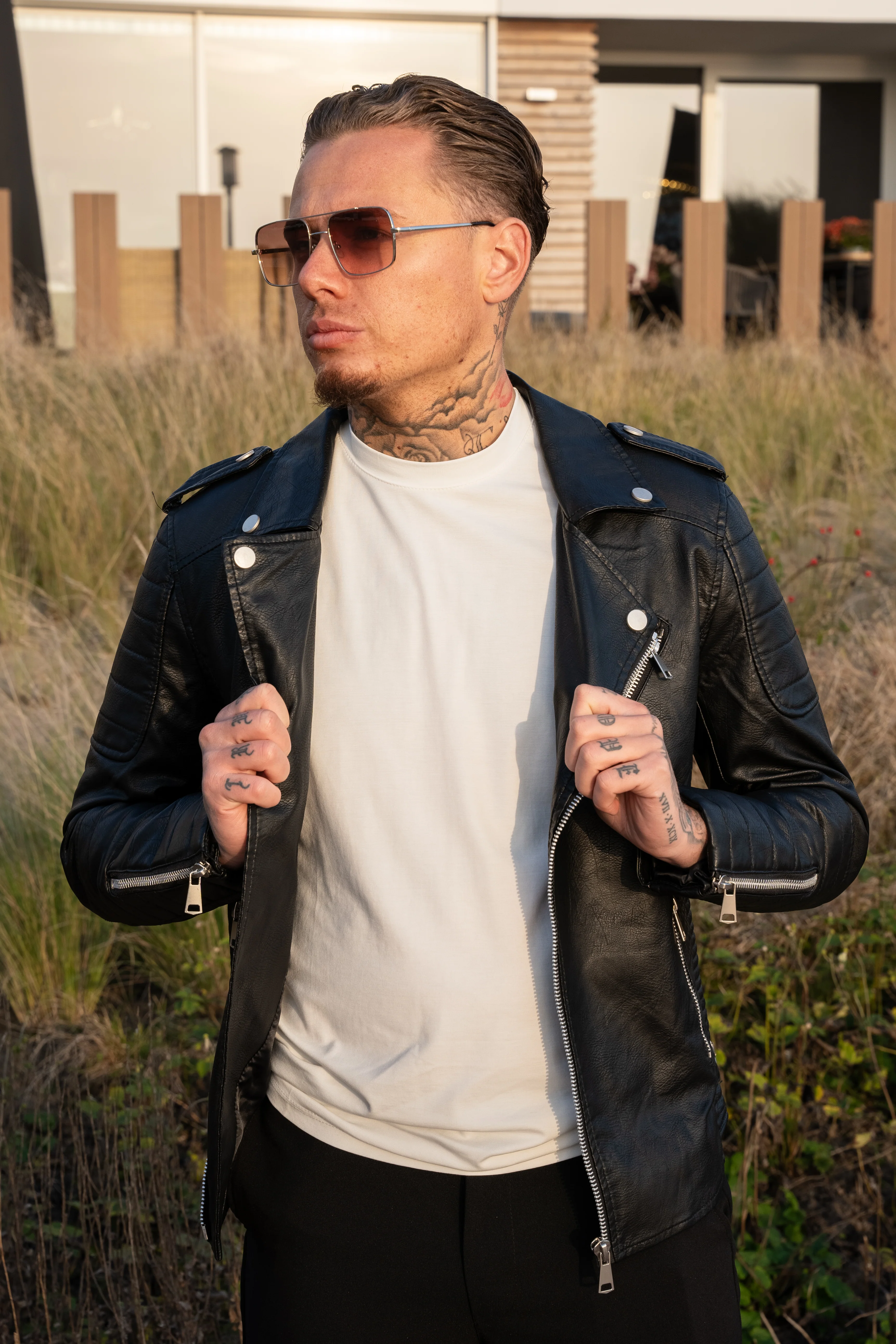 THE DANTE LEATHER JACKET - Image 3