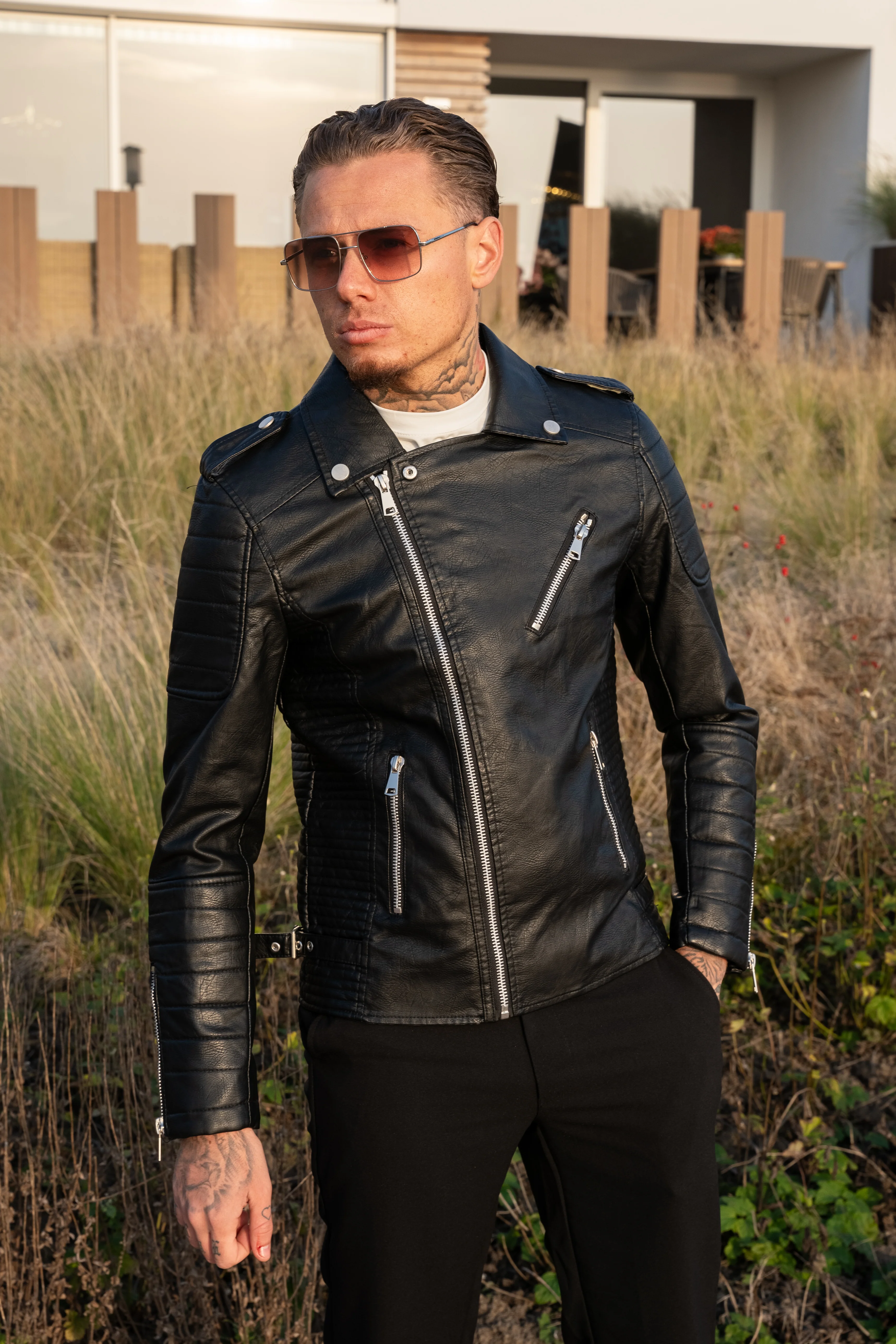 THE DANTE LEATHER JACKET - Image 4