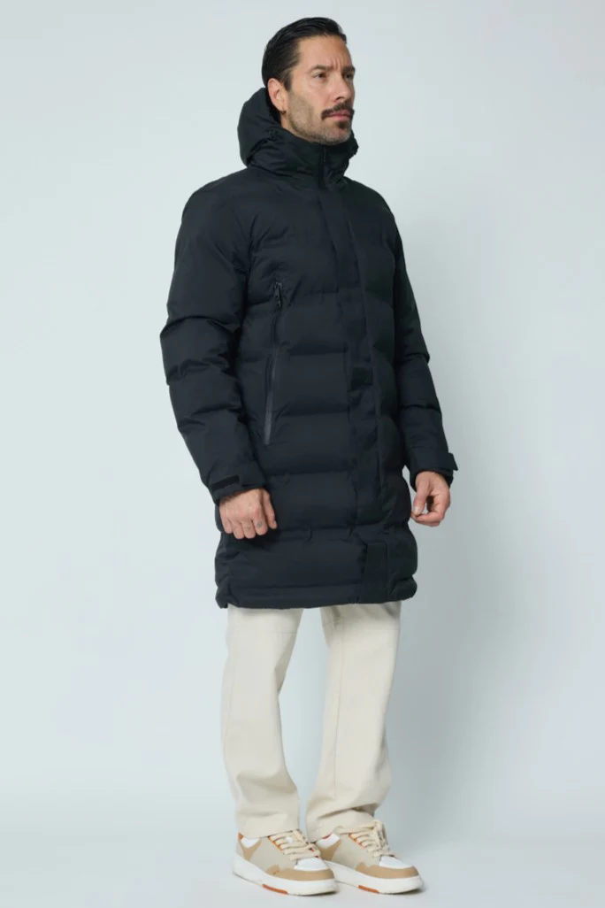 THE FROSTED LONG PUFFER JACKET - Image 2