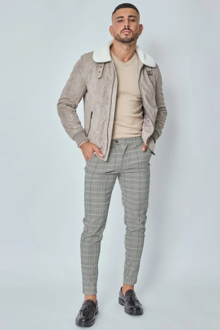 THE MONDAVIO FUR COLLAR JACKET - Image 10