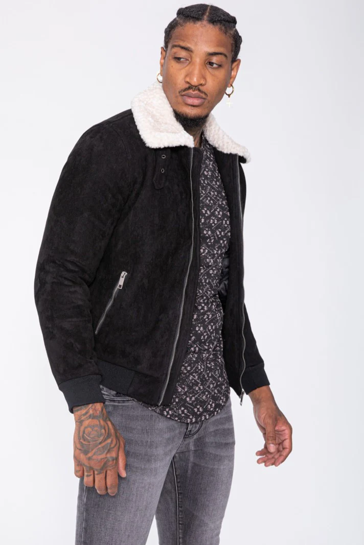 THE MONDAVIO FUR COLLAR JACKET - Image 2