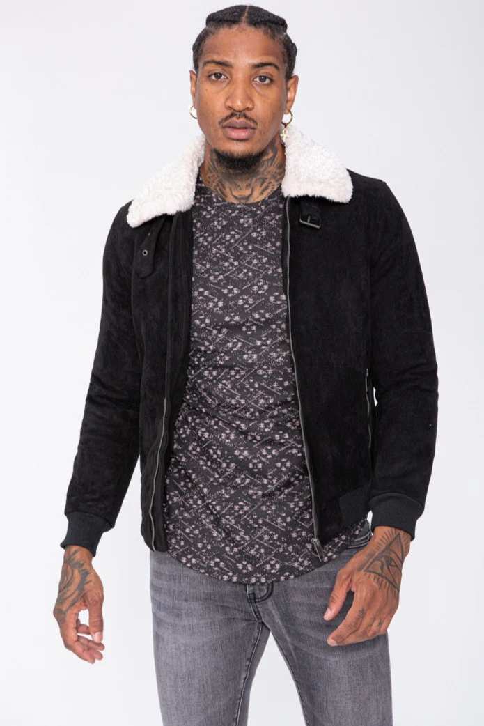 THE MONDAVIO FUR COLLAR JACKET - Image 3