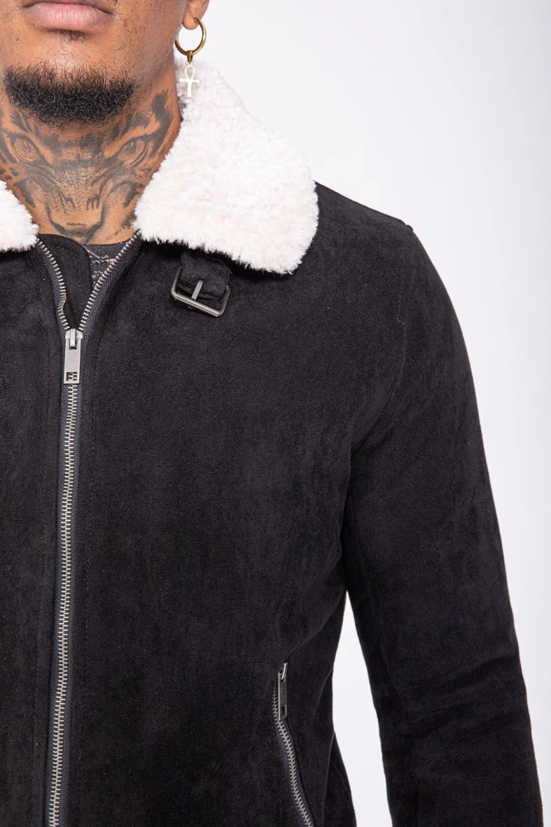 THE MONDAVIO FUR COLLAR JACKET - Image 6