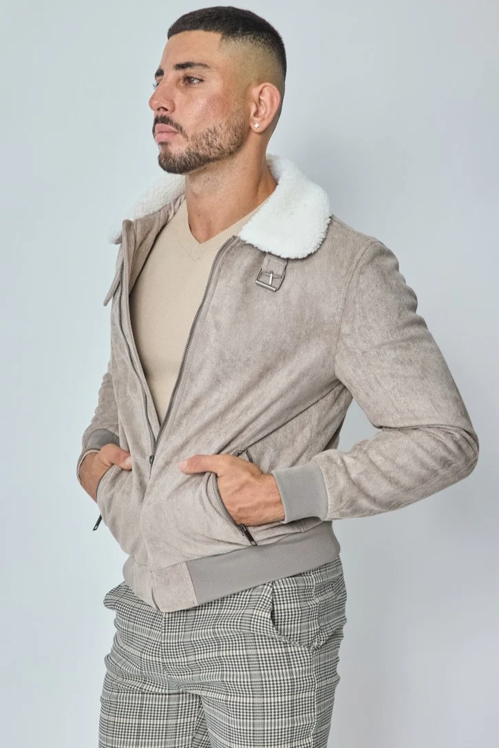 THE MONDAVIO FUR COLLAR JACKET - Image 8
