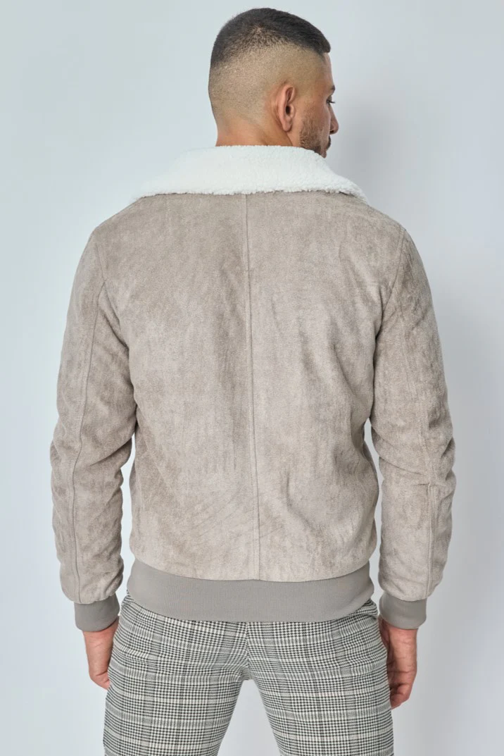 THE MONDAVIO FUR COLLAR JACKET - Image 9
