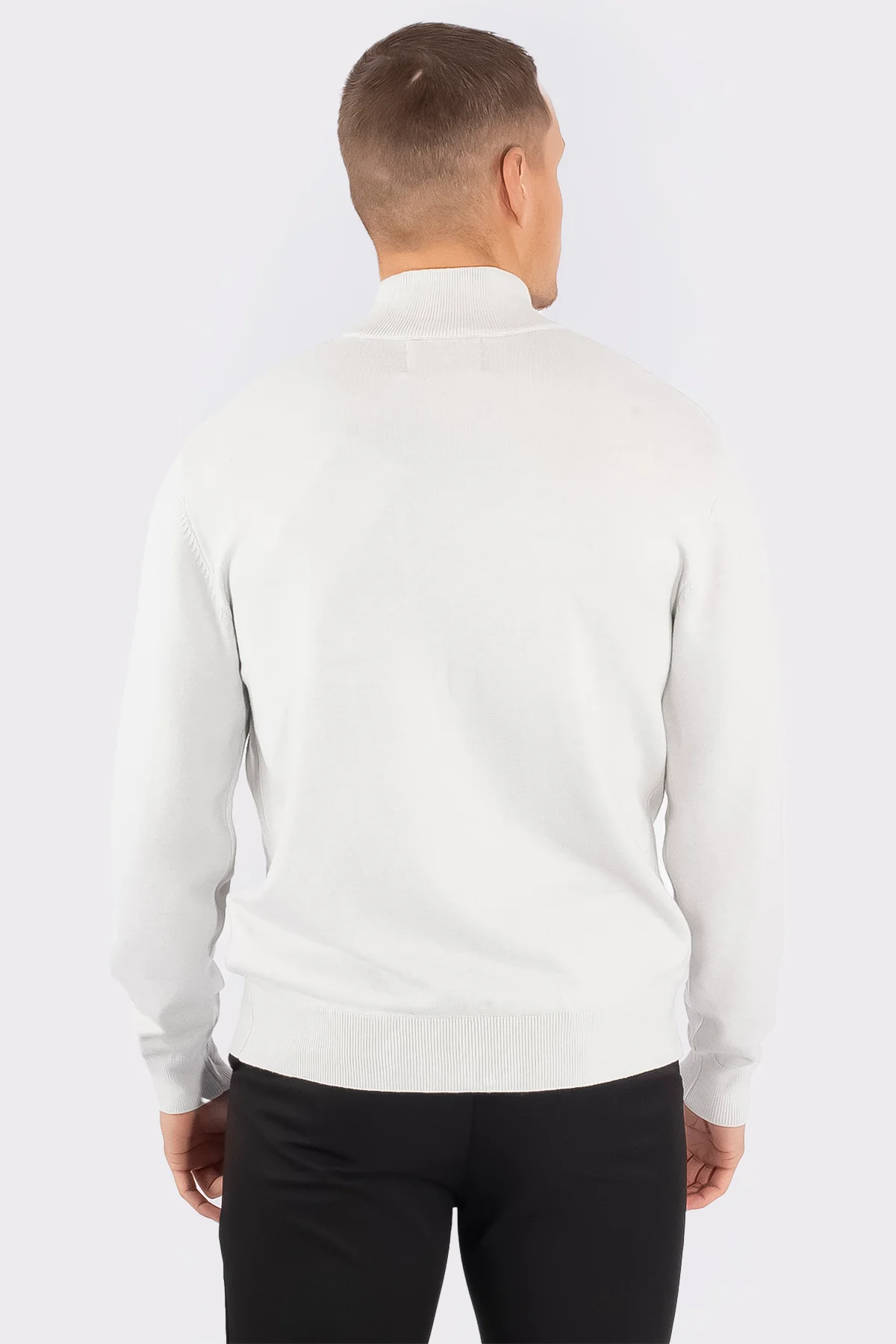 THE LEAON FULL ZIP SWEATER - Image 8