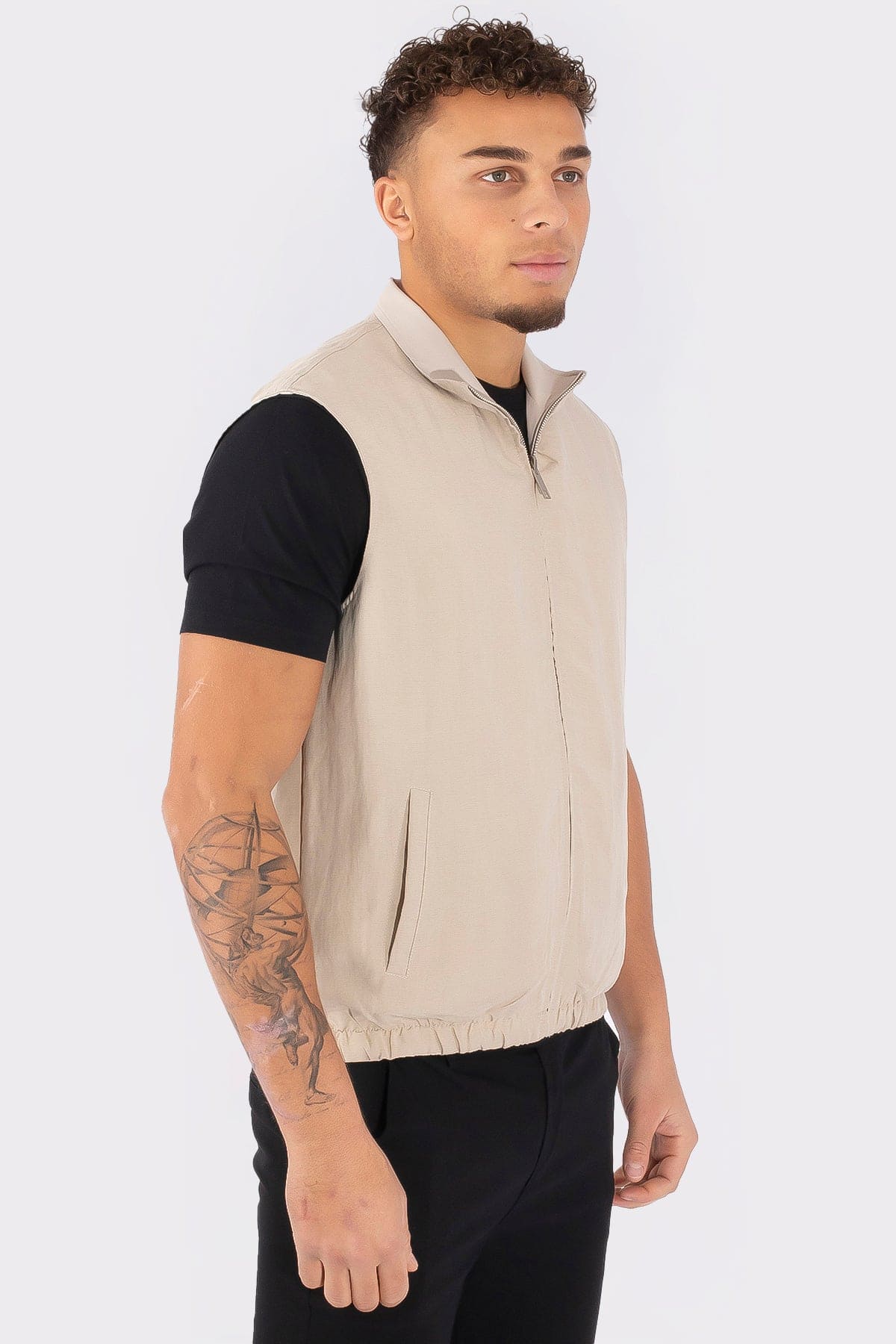THE LINNEN REVERSIBLE GILET - Image 3