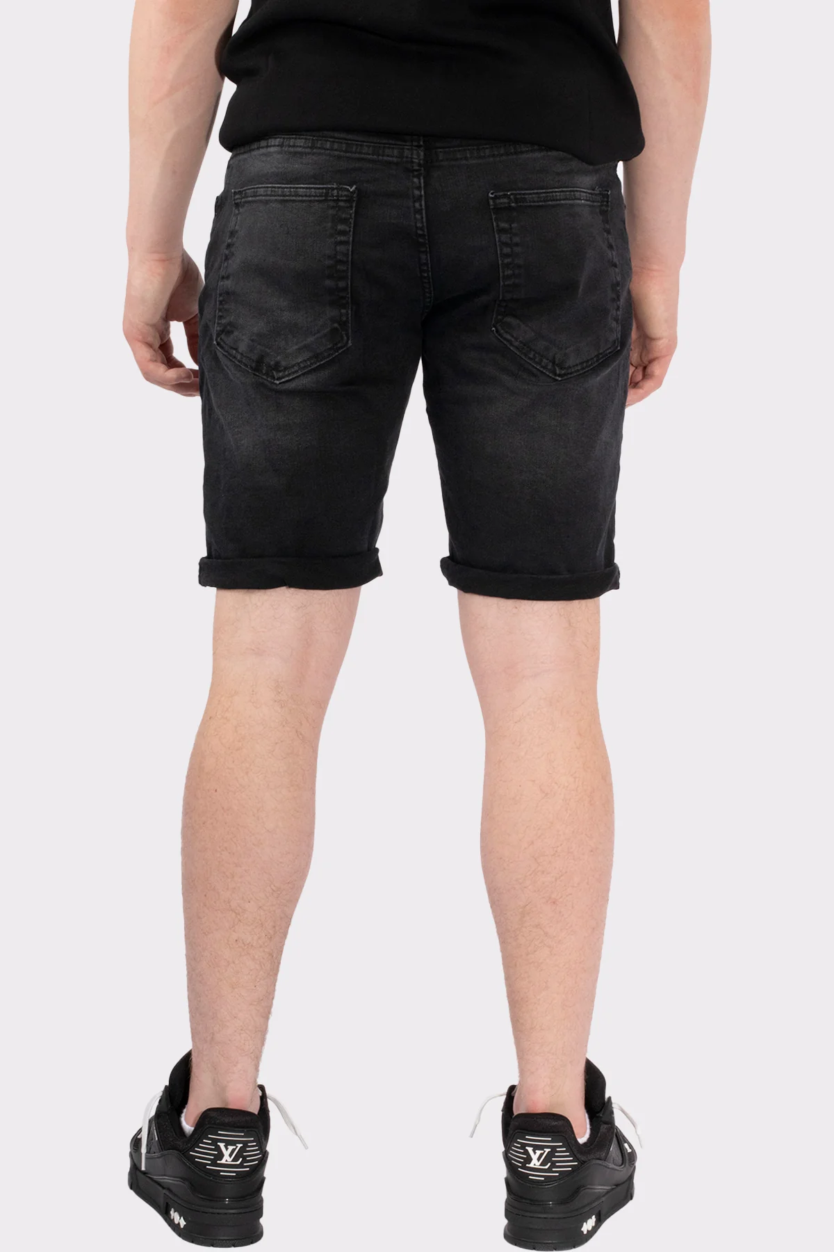 VIBES ICON STRECH SHORT JEANS - Image 3