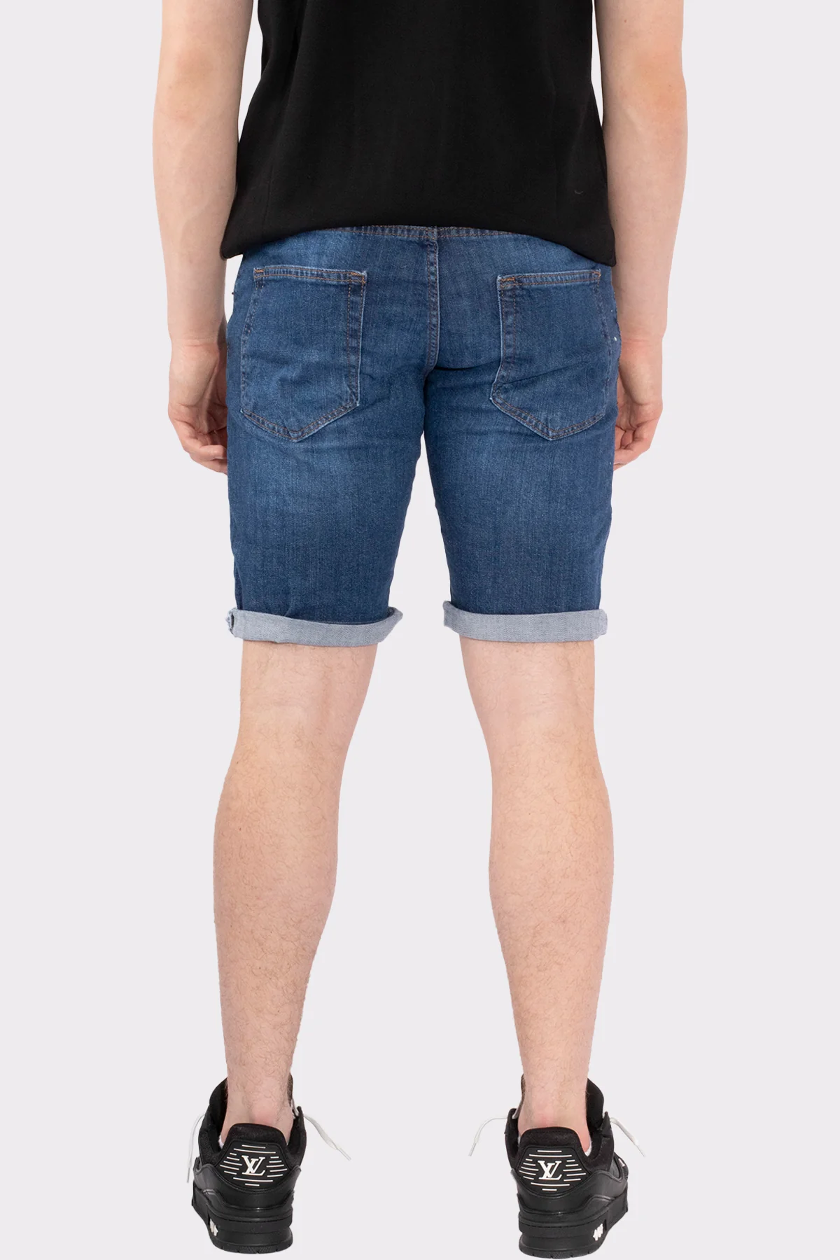 VIBES ICON STRECH SHORT JEANS - Image 3