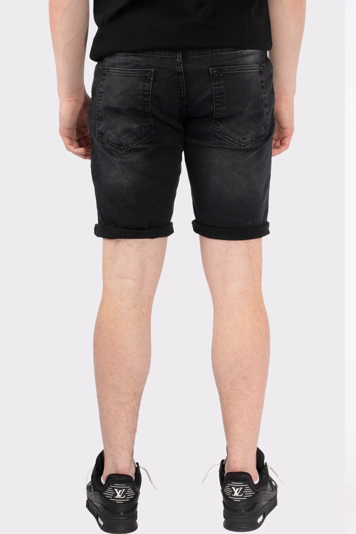 VIBES ICON  STRETCH SHORT JEANS - Image 3