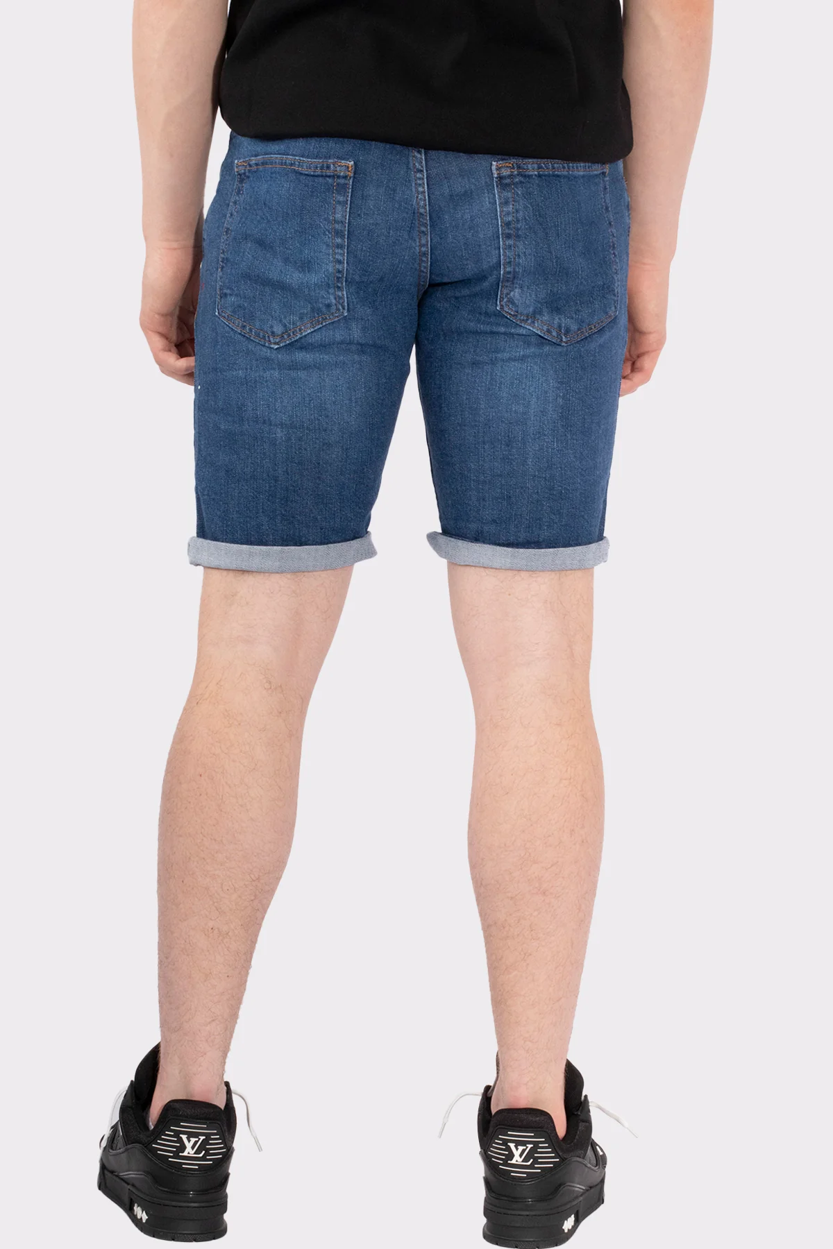 VIBES ICON  STRETCH SHORT JEANS - Image 3