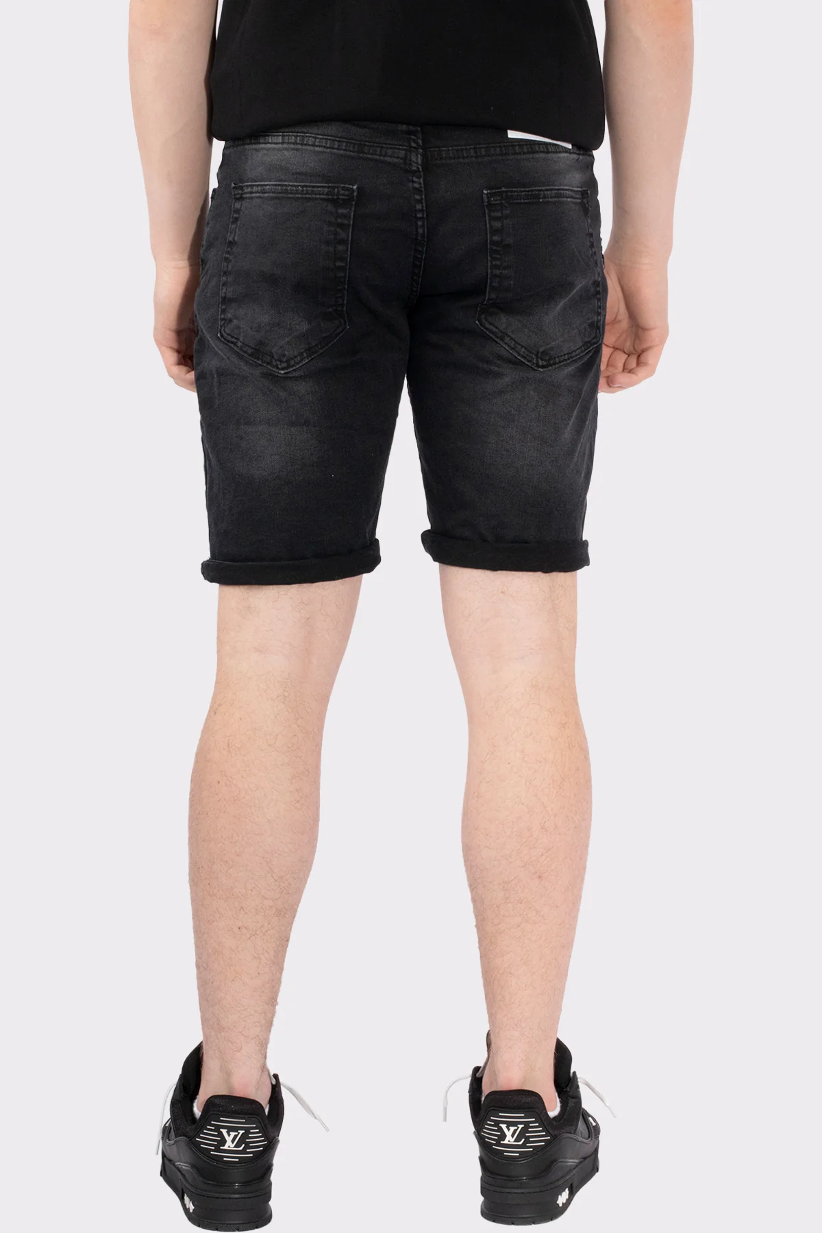 VIBES ICON  STRETCH SHORT JEANS - Image 3