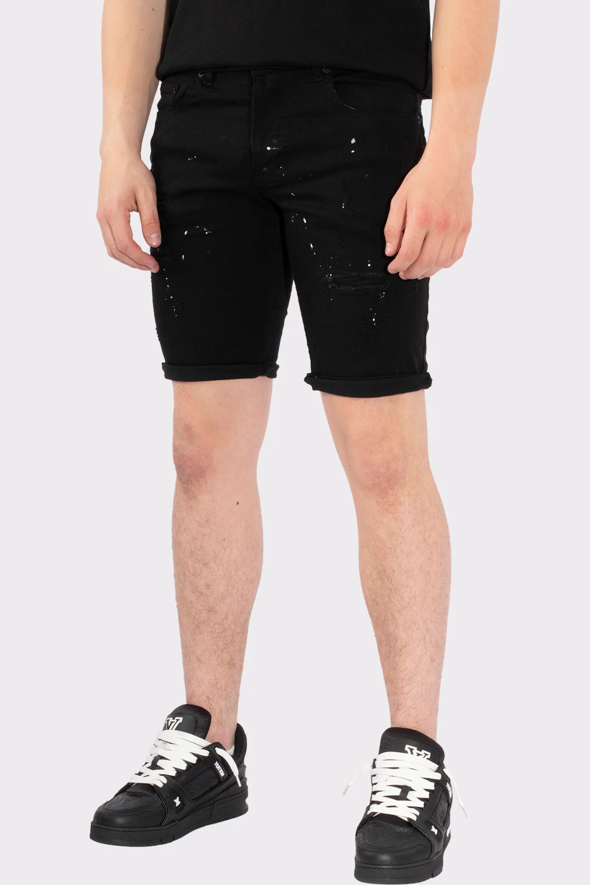 VIBES ICON  STRETCH SHORT JEANS - Image 2