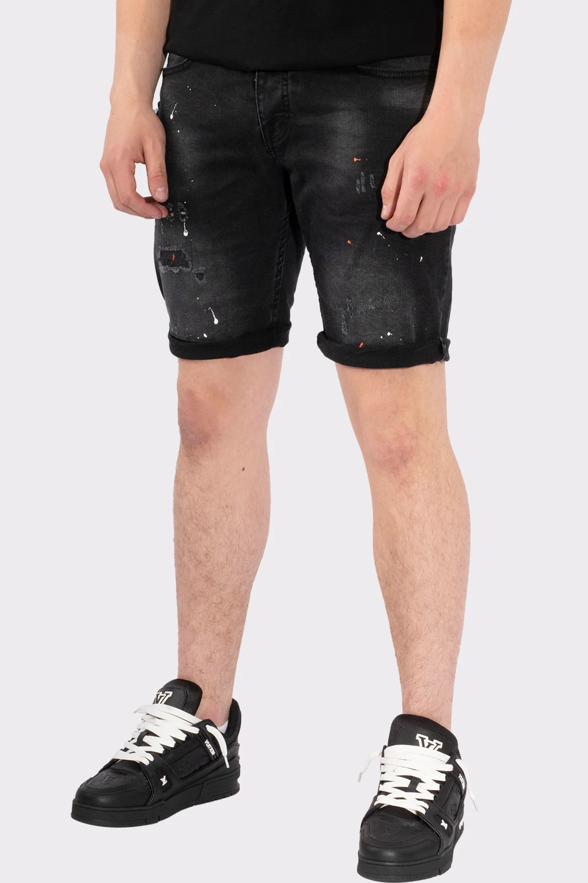 VIBES ICON STRETCH SHORT JEANS - Image 2