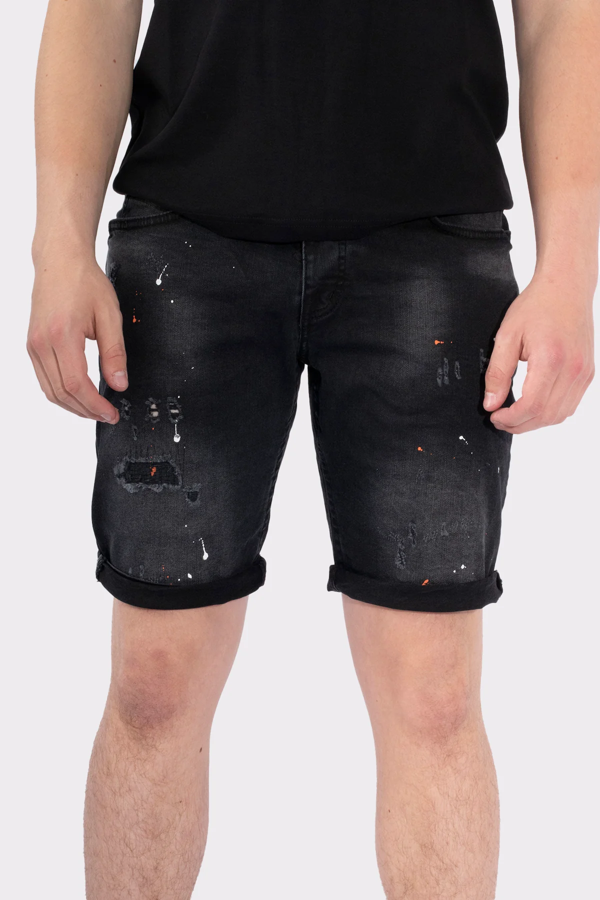 VIBES ICON STRETCH SHORT JEANS - Image 4