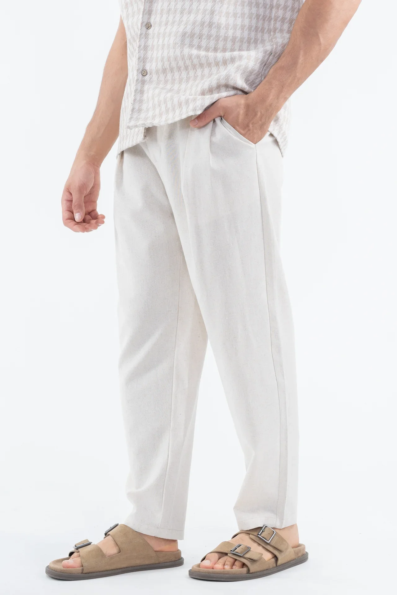 THE LUCA LINNEN TROUSERS - Image 6