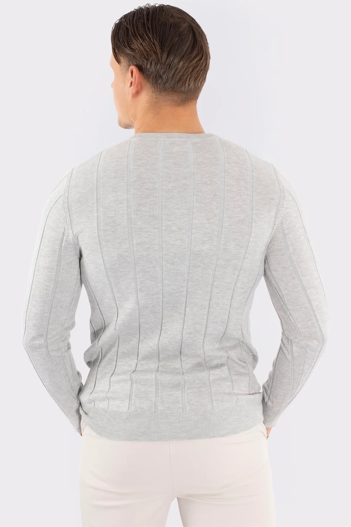 THE MAISON KNITTED CREWNECK SWEATER - Image 3
