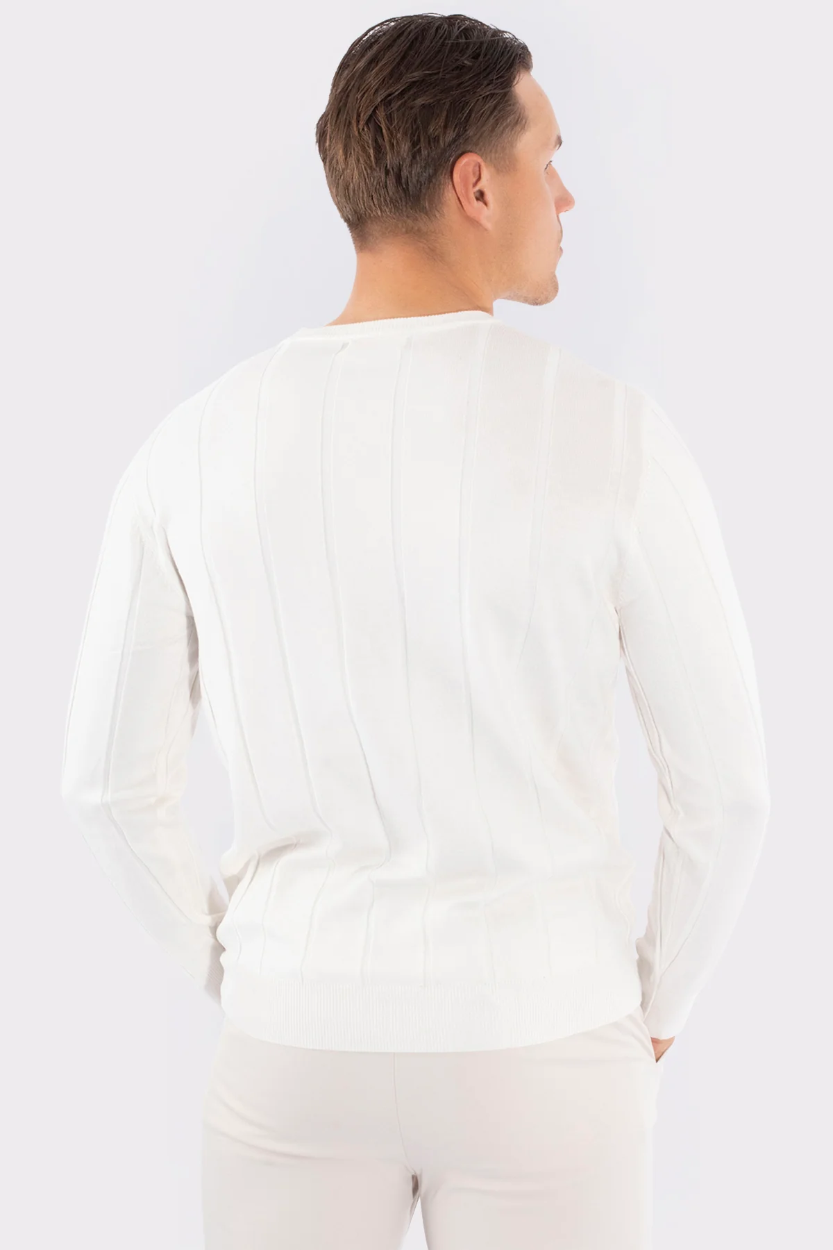 THE MAISON KNITTED CREWNECK SWEATER - Image 6