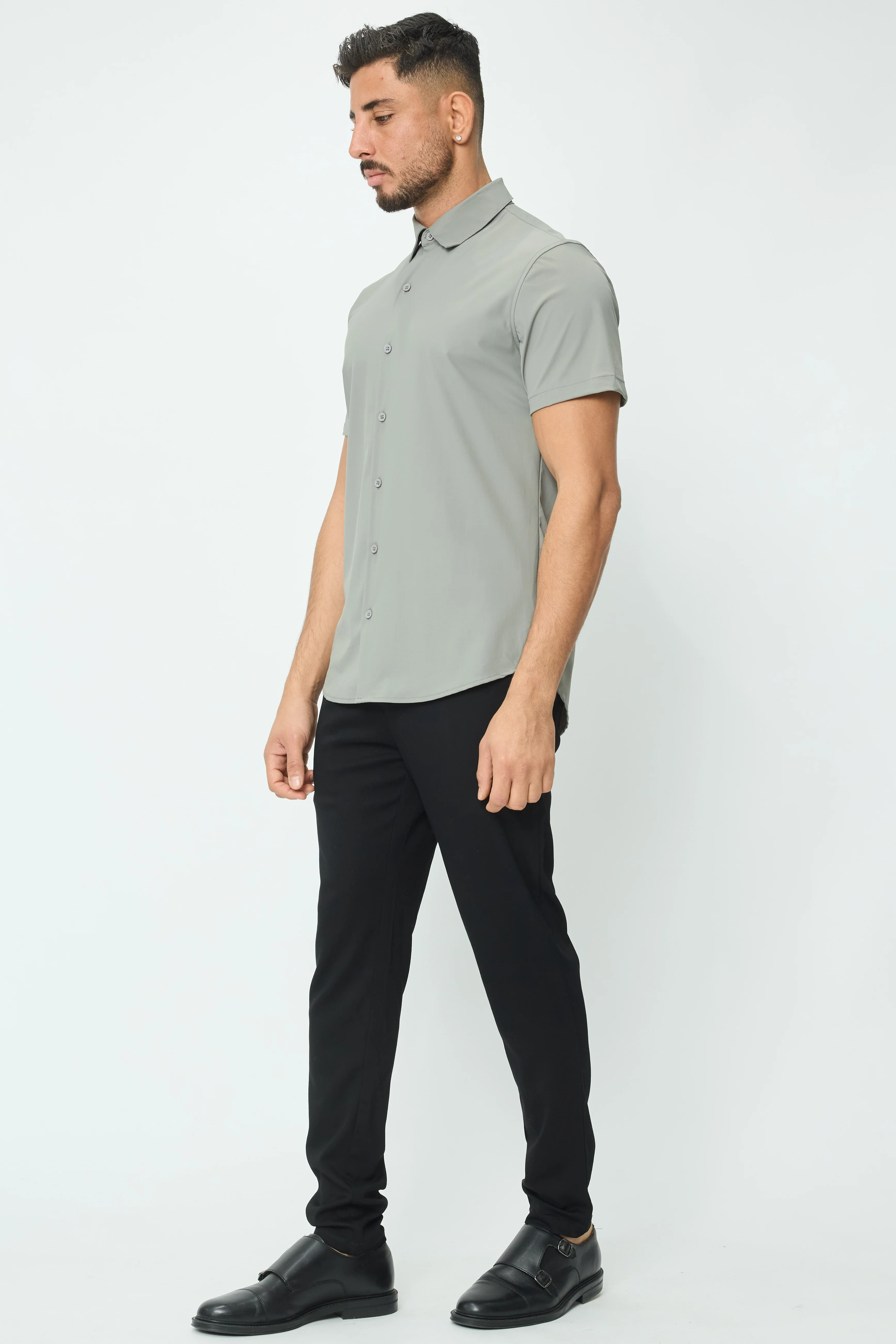 THE MENDOZA GLANS SUPER STRETCH OVERHEMD - Image 4