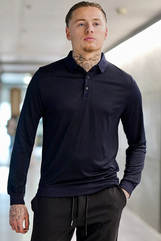 THE MENDOZA SMART POLO LONG SLEEVE - Image 2