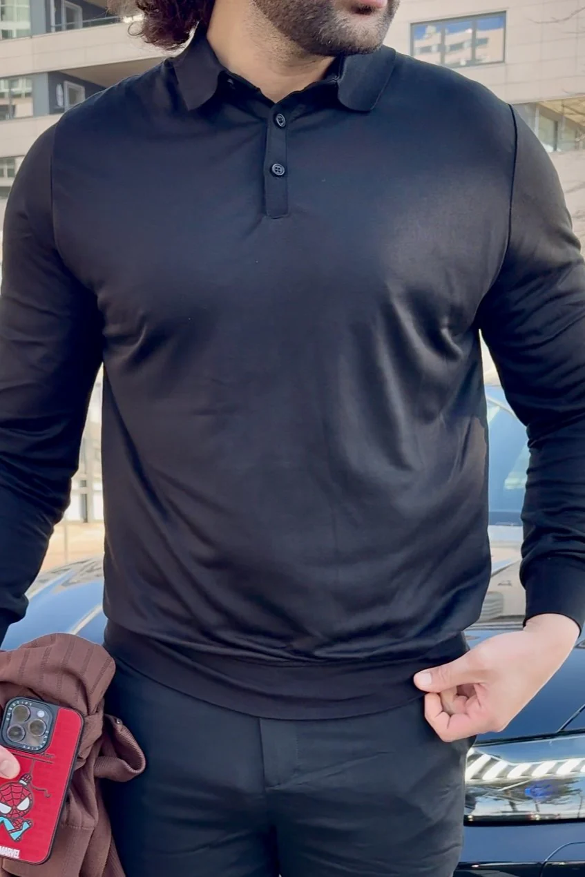 THE MENDOZA SMART POLO LONG SLEEVE - Image 3