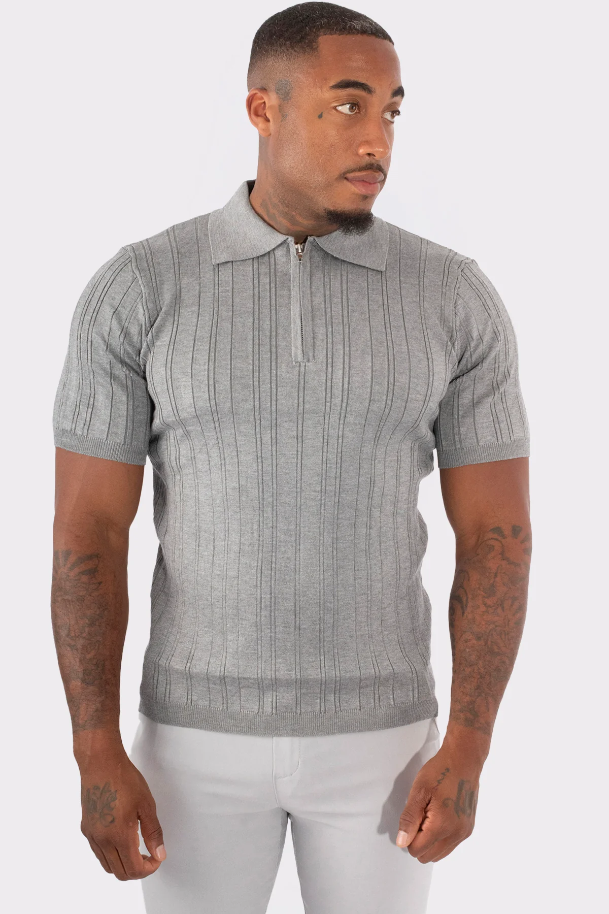 THE MILANO ZIPPED POLO