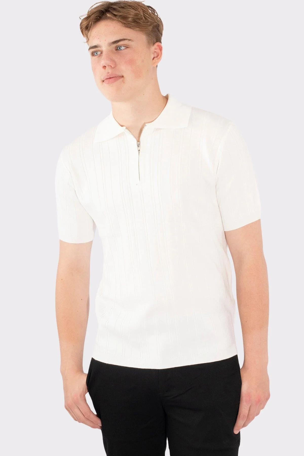 THE MILANO ZIPPED POLO - Image 12