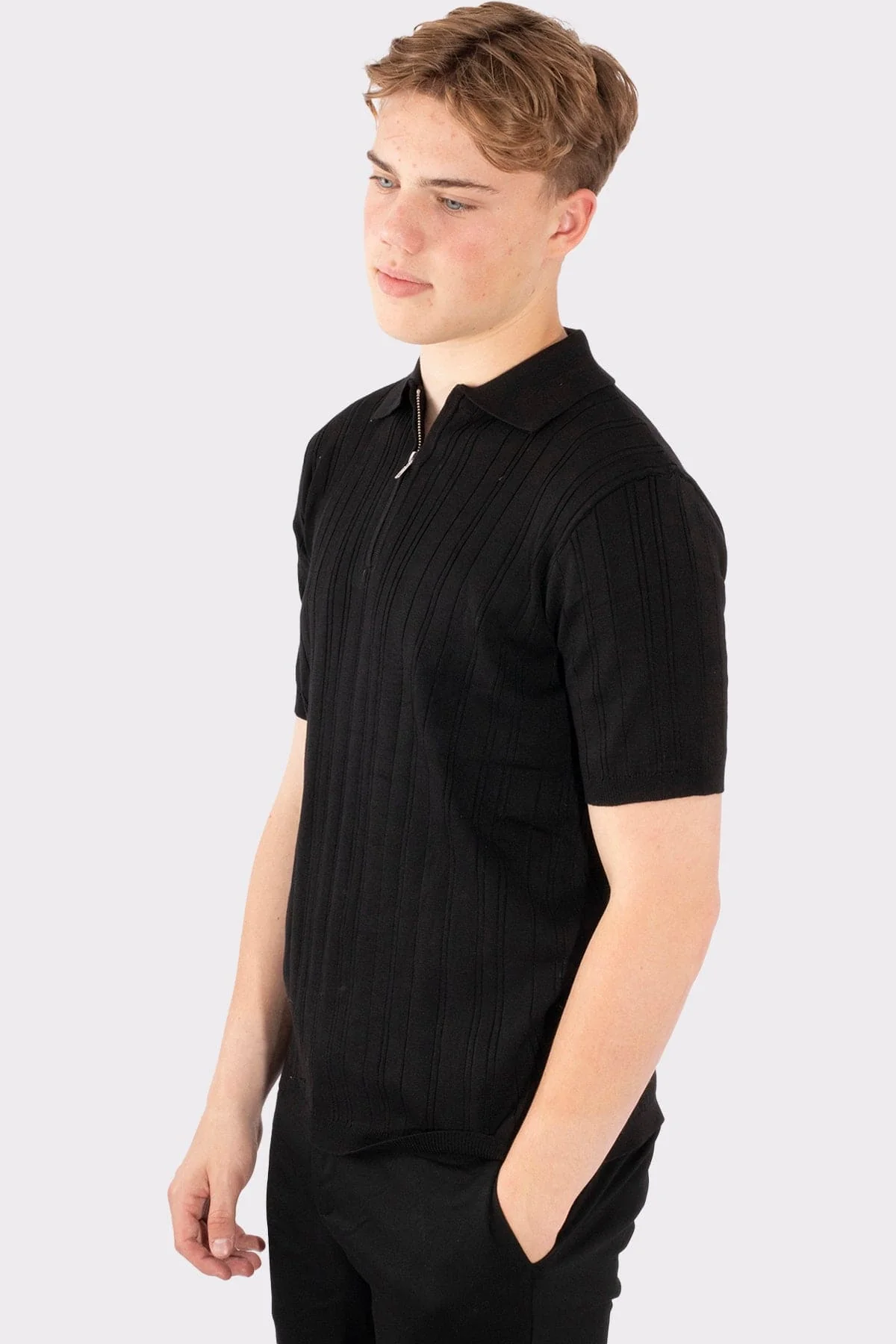 THE MILANO ZIPPED POLO - Image 14