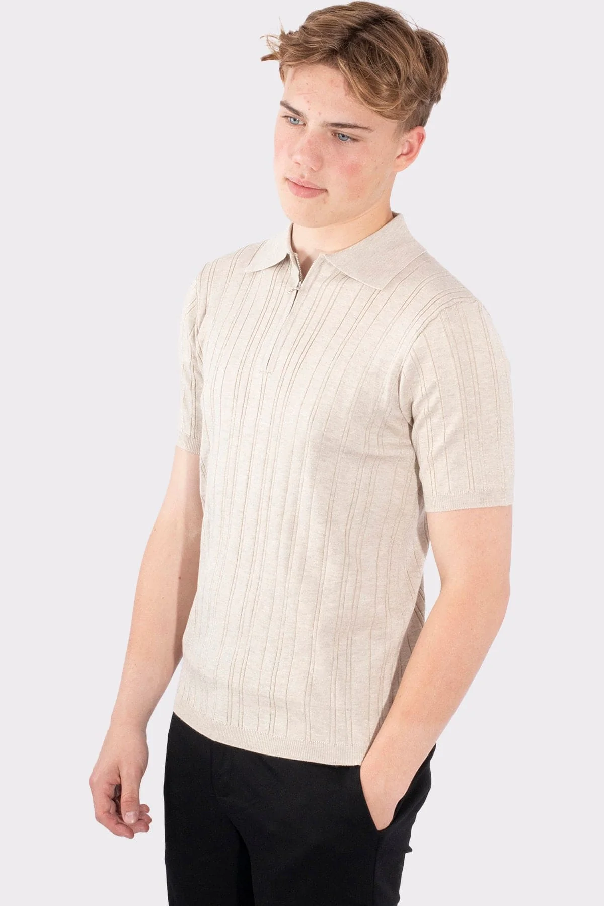 THE MILANO ZIPPED POLO - Image 6