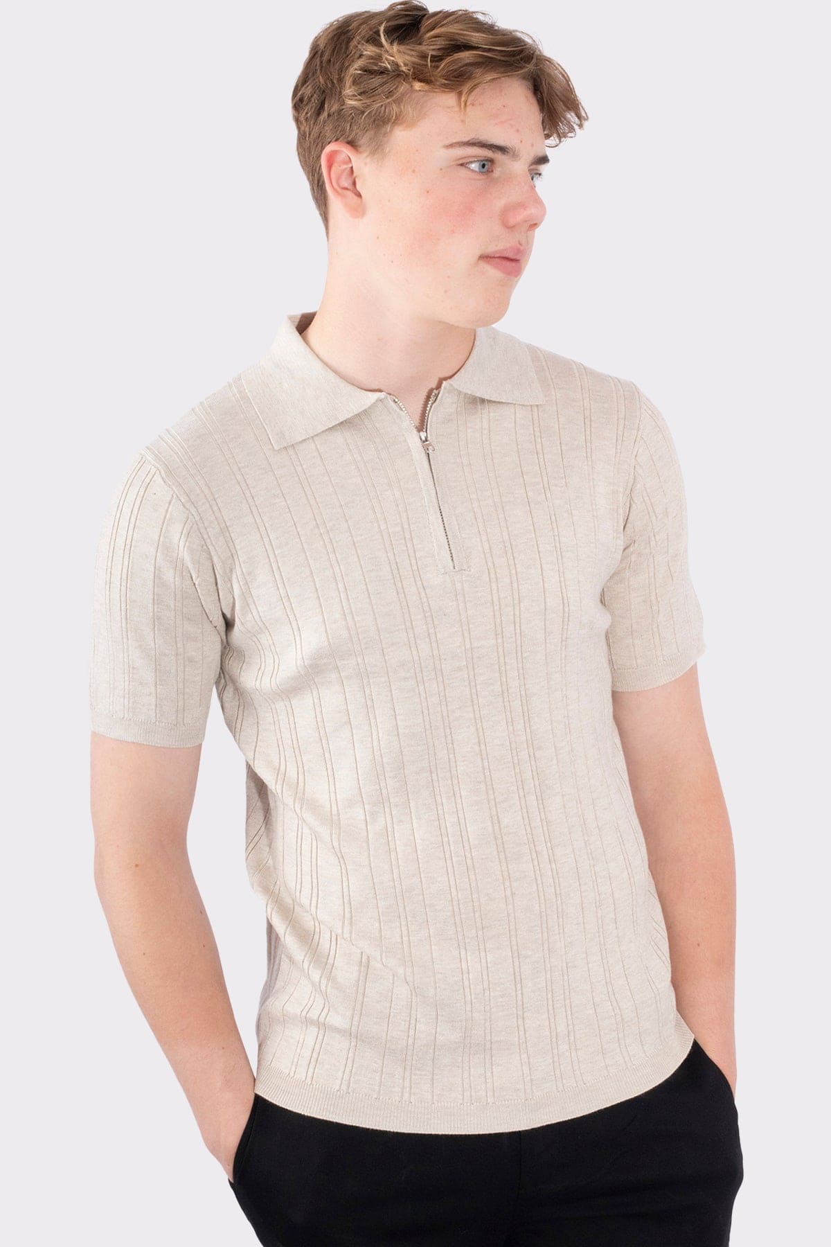 THE MILANO ZIPPED POLO - Image 8