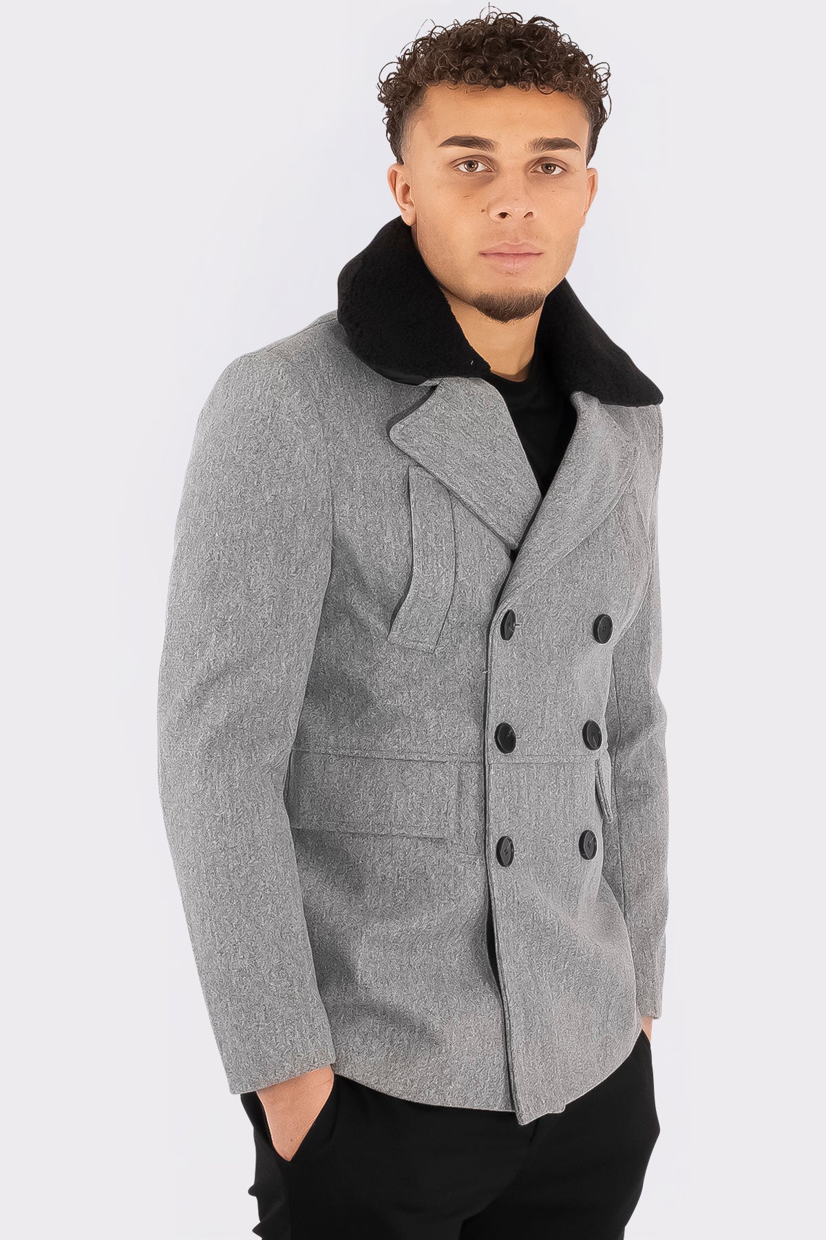 THE MOSLEY FUR PEACOAT - Image 11