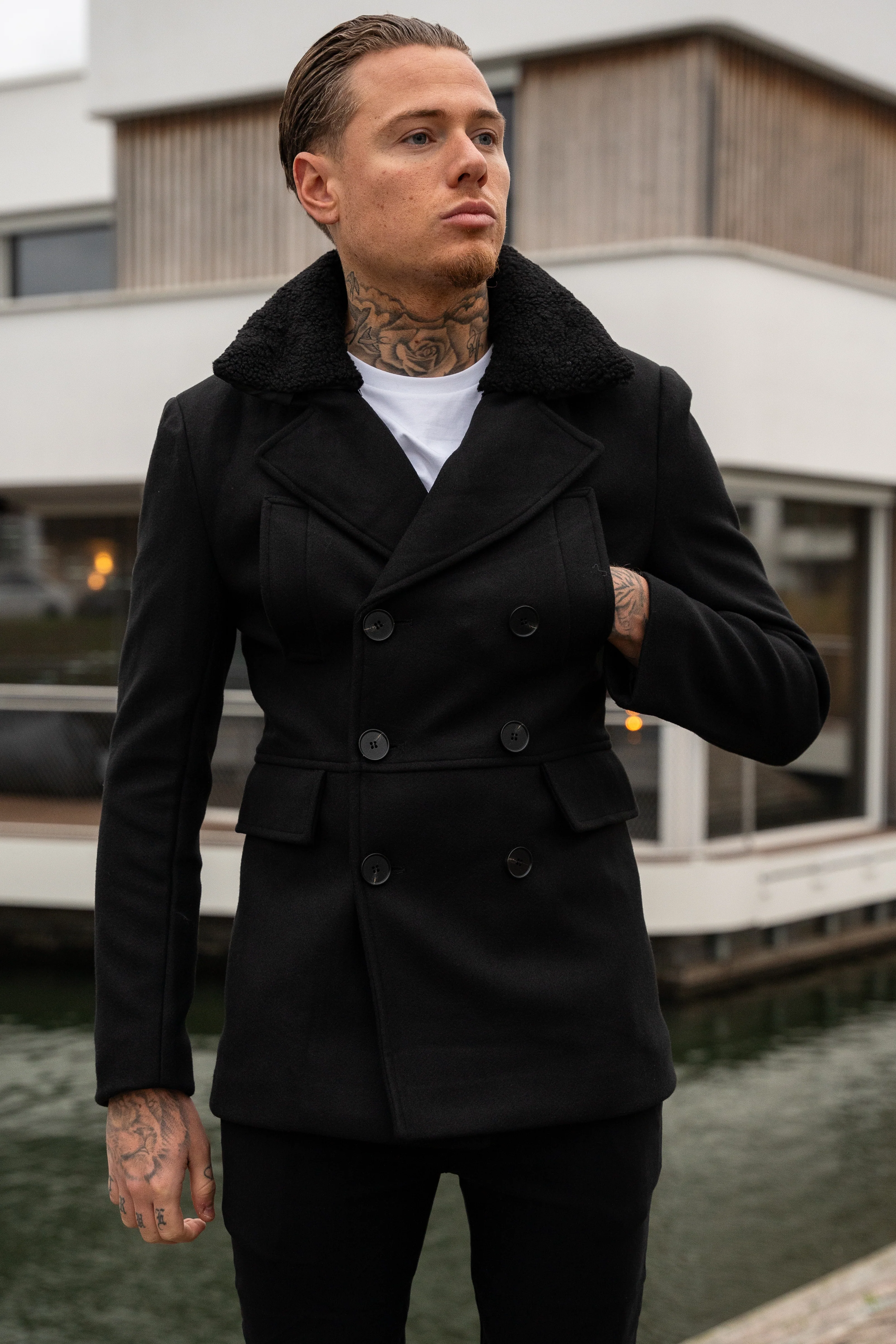 THE MOSLEY FUR PEACOAT - Image 2
