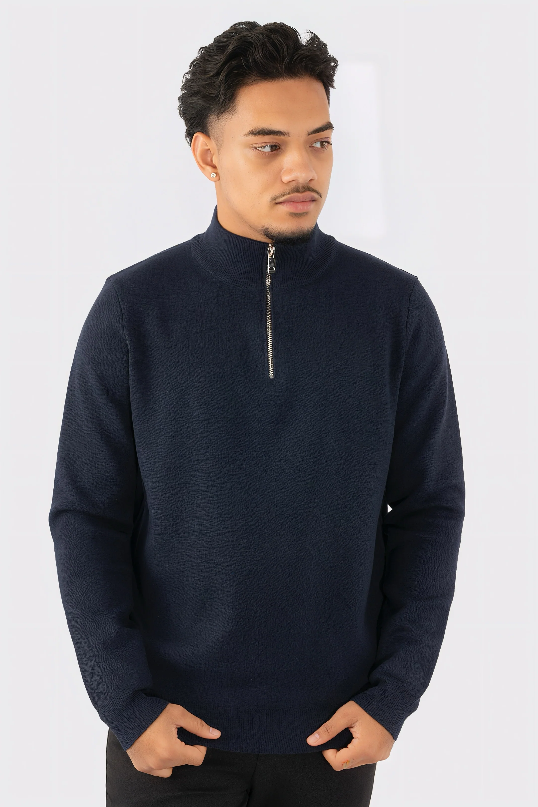 THE OSLO KNIT HALF-ZIP - Image 10