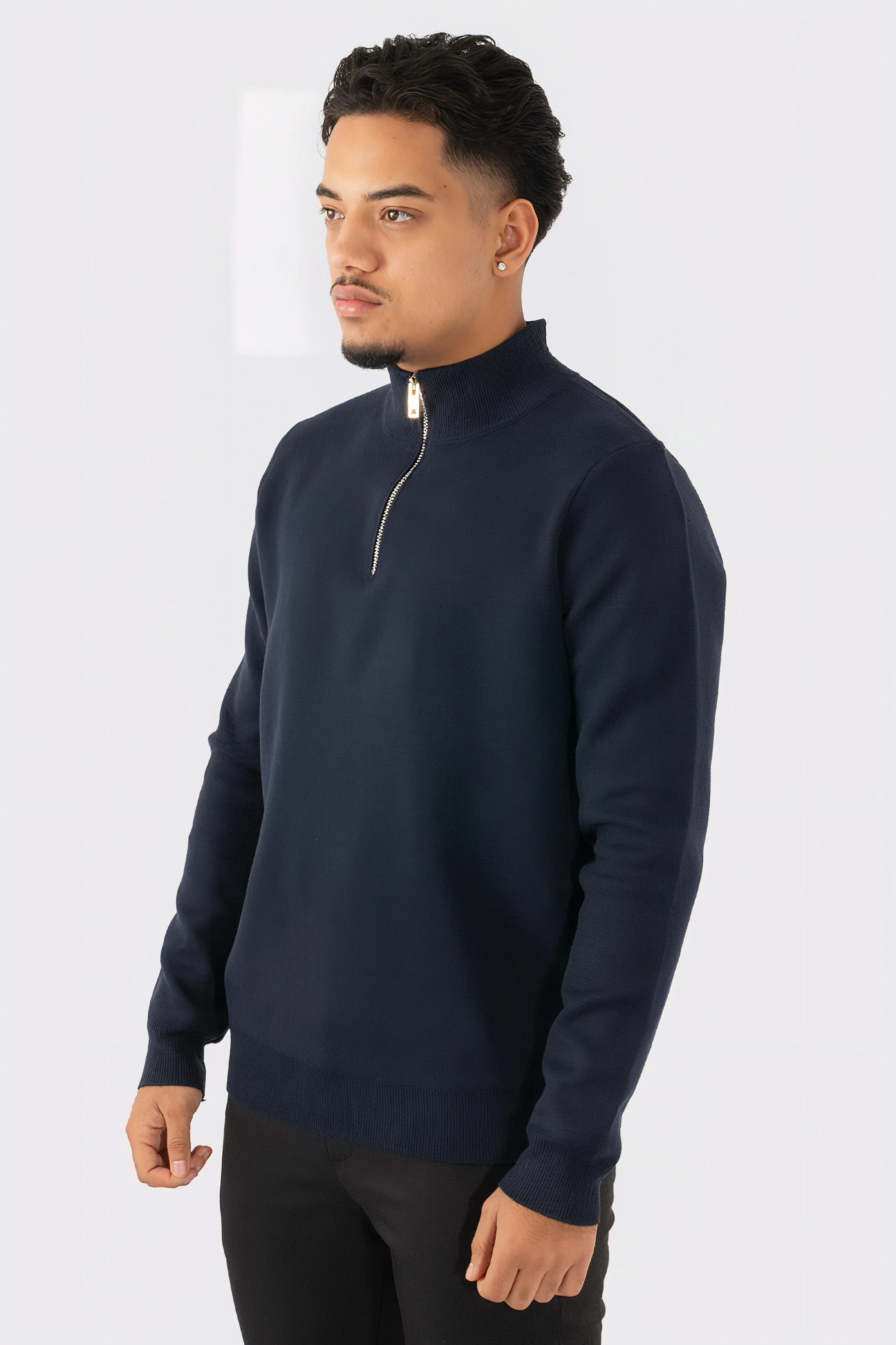 THE OSLO KNIT HALF-ZIP - Image 11