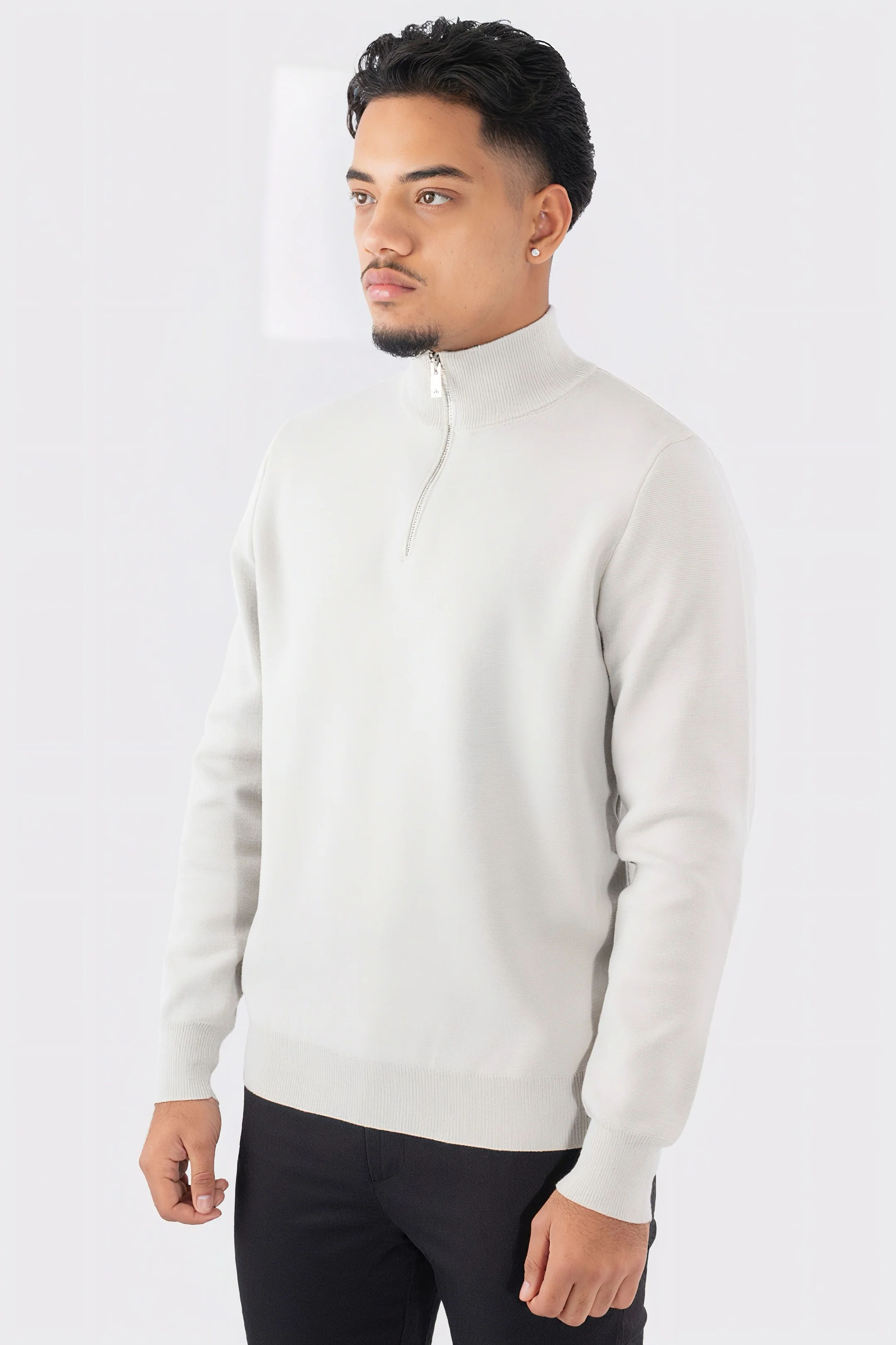 THE OSLO KNIT HALF-ZIP - Image 16