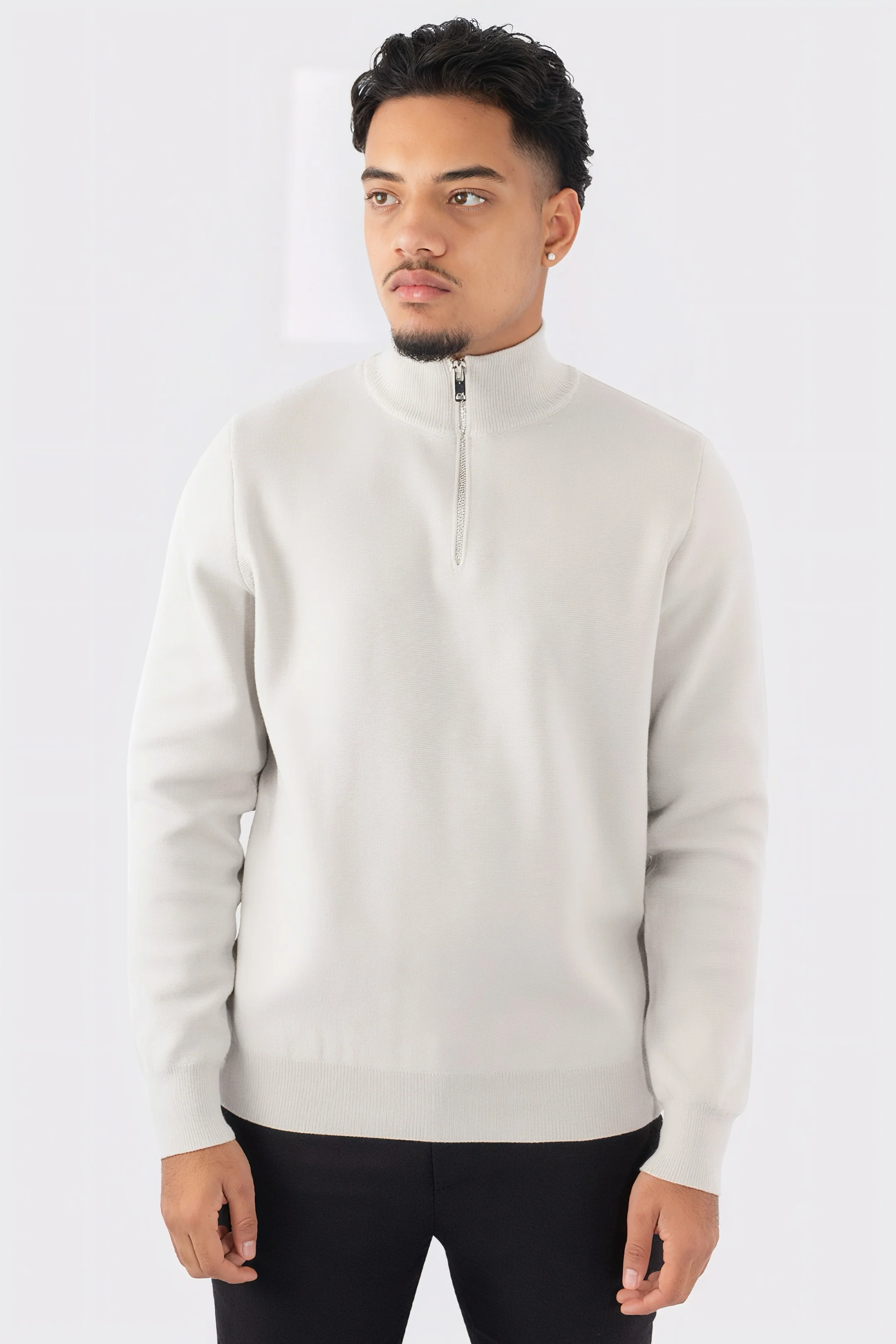THE OSLO KNIT HALF-ZIP - Image 17