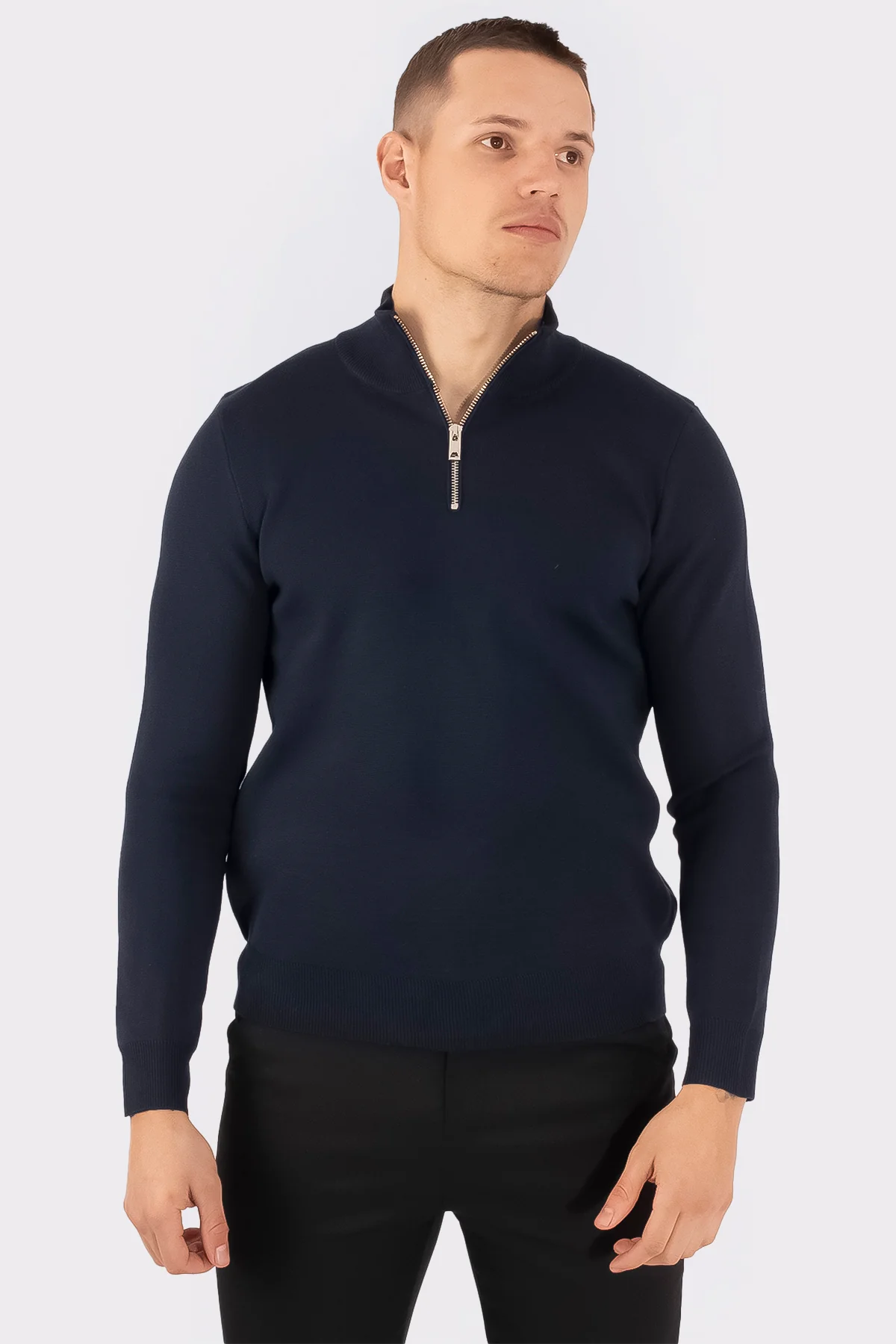 THE OSLO KNIT HALF-ZIP - Image 26