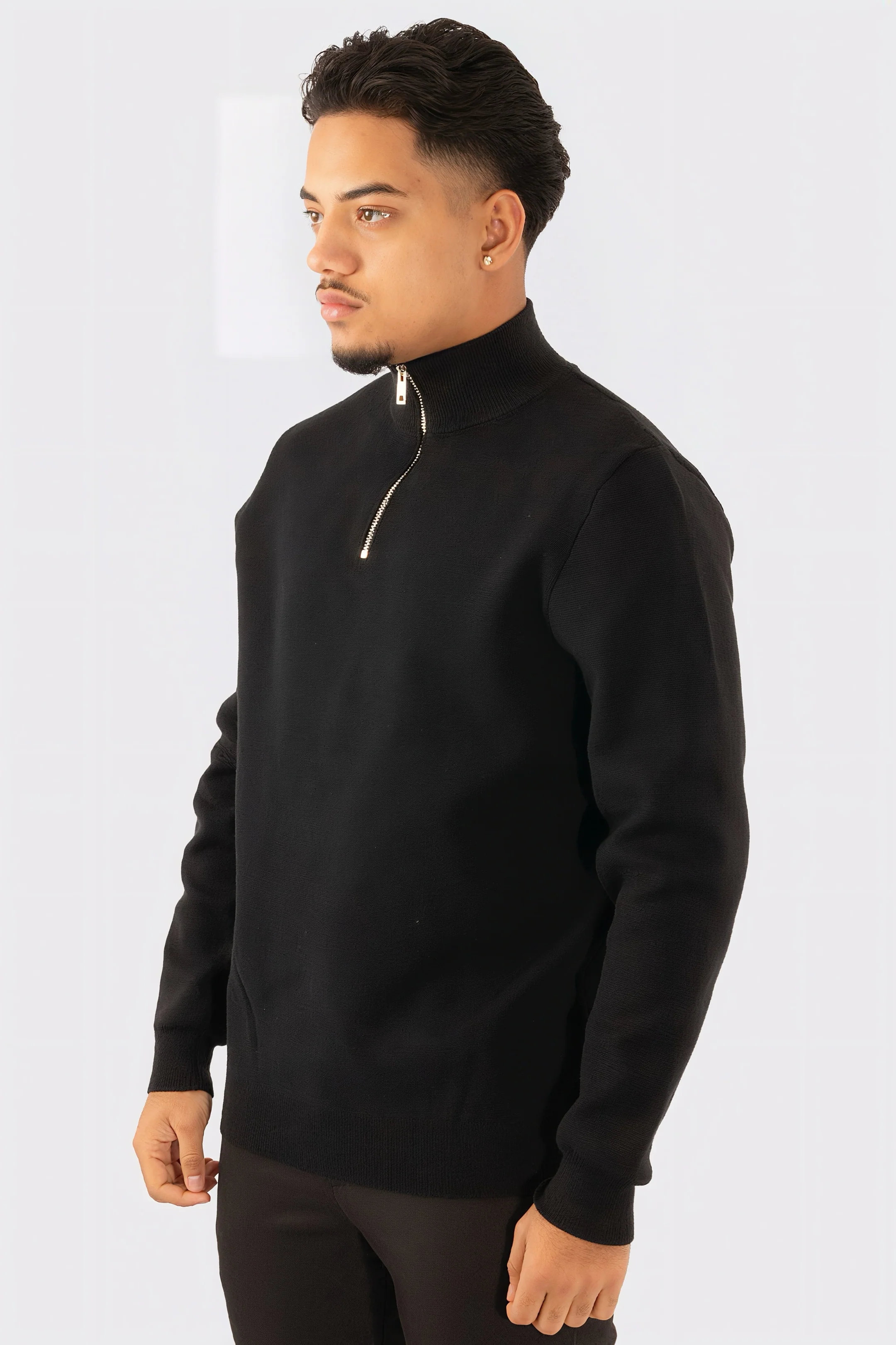THE OSLO KNIT HALF-ZIP - Image 4
