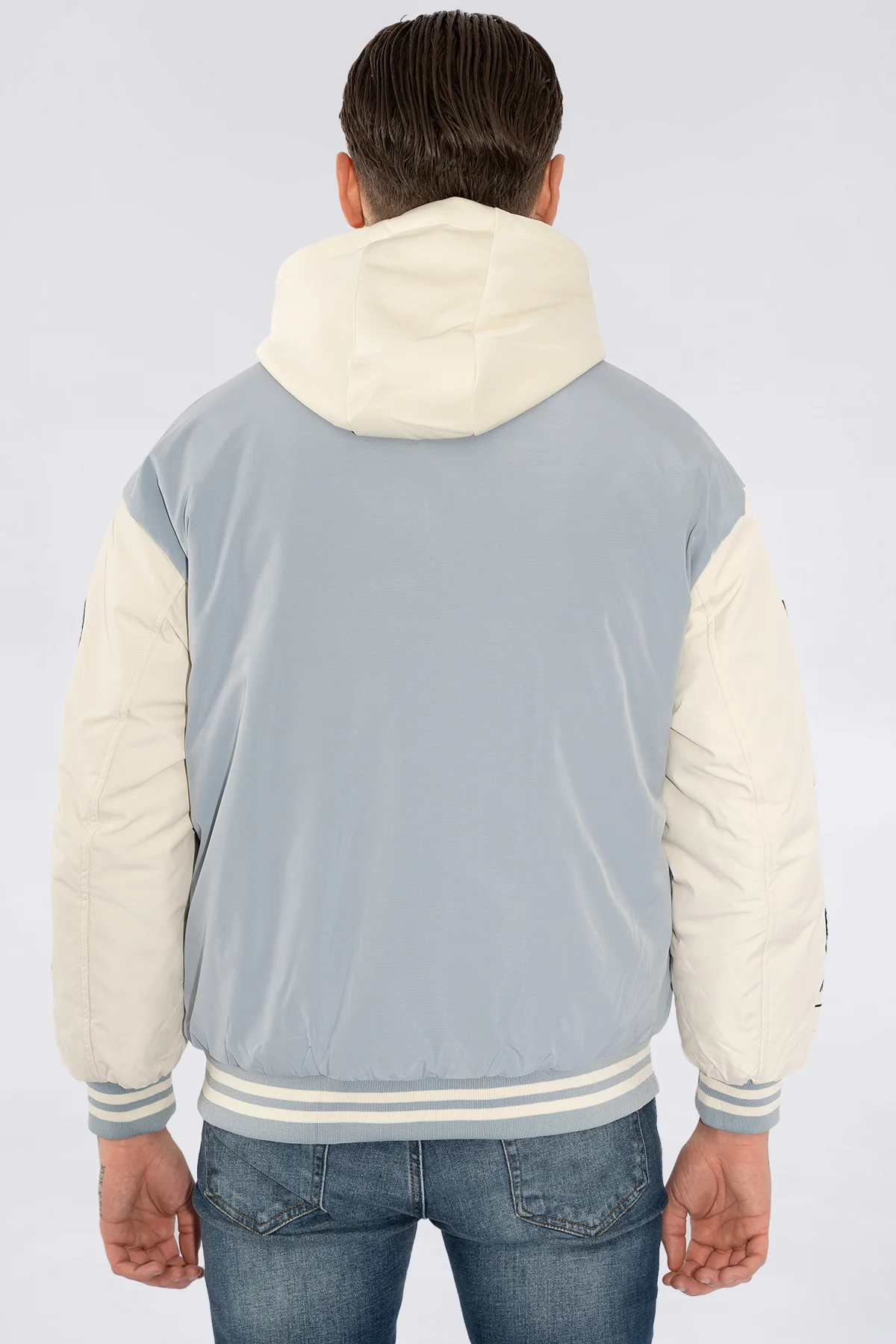 THE RELLFAST HOODED BASEBALL JACKET - Image 14