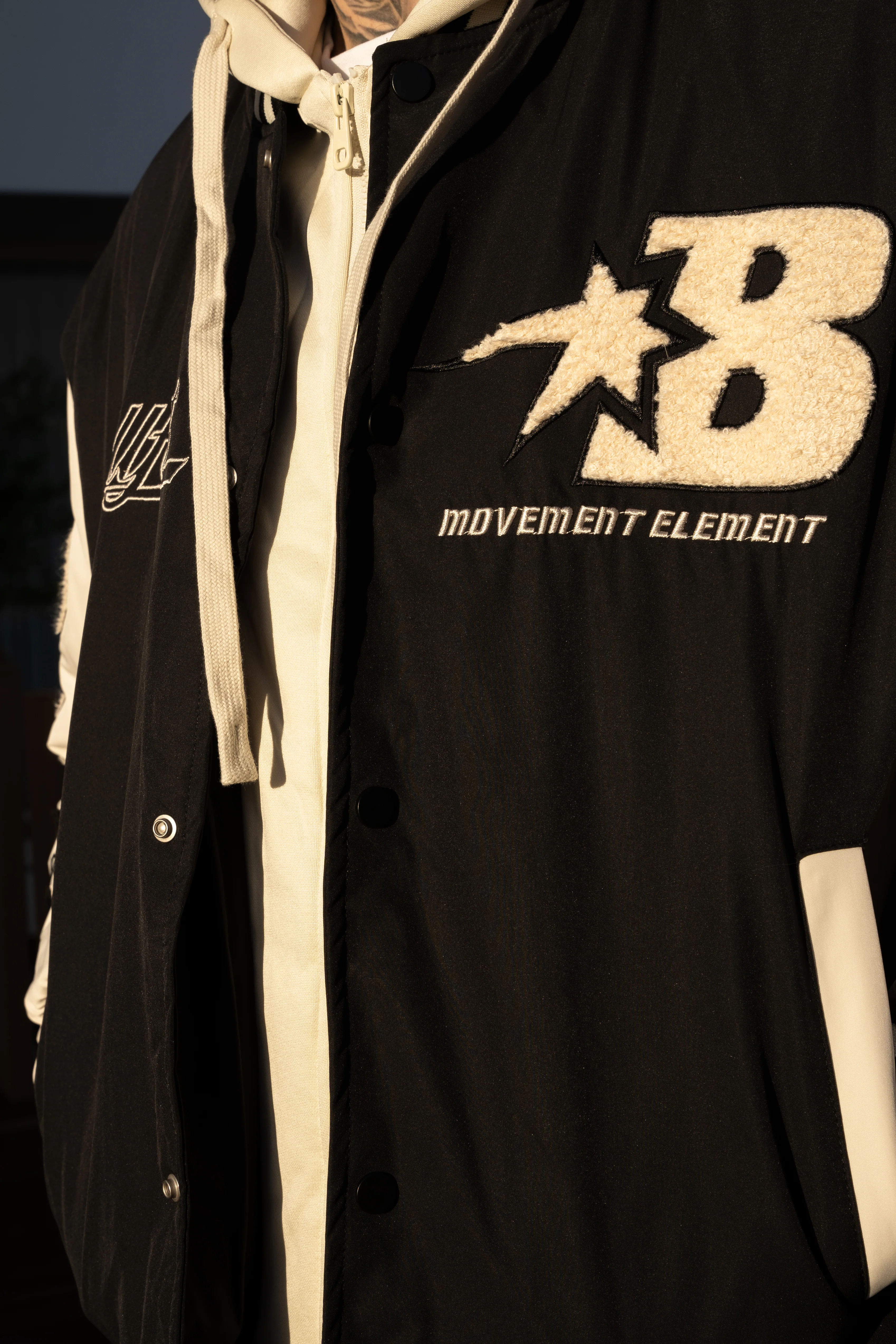 THE RELLFAST HOODED BASEBALL JACKET - Image 22