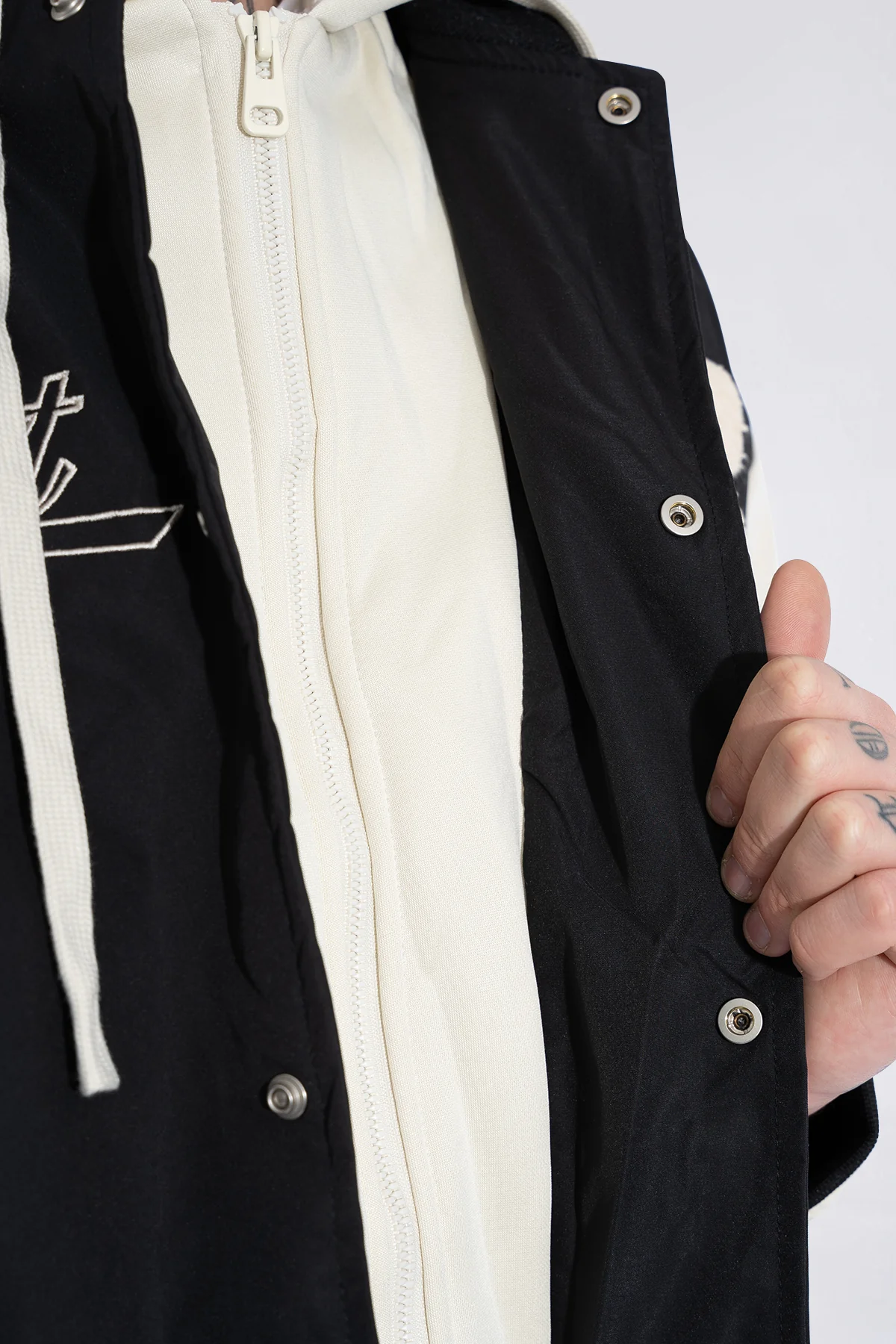 THE RELLFAST HOODED BASEBALL JACKET - Image 33