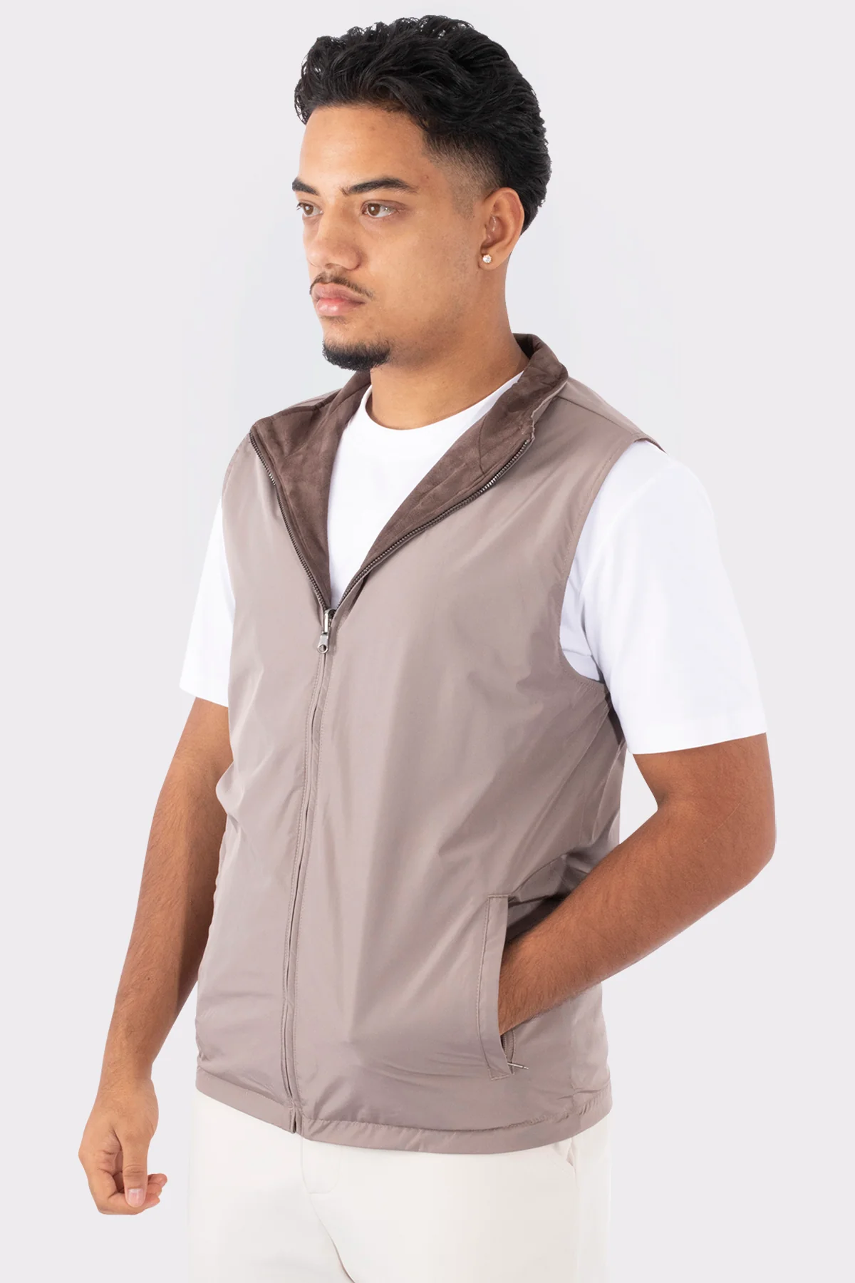 THE REVERSIBLE PADDED GILET - Image 2