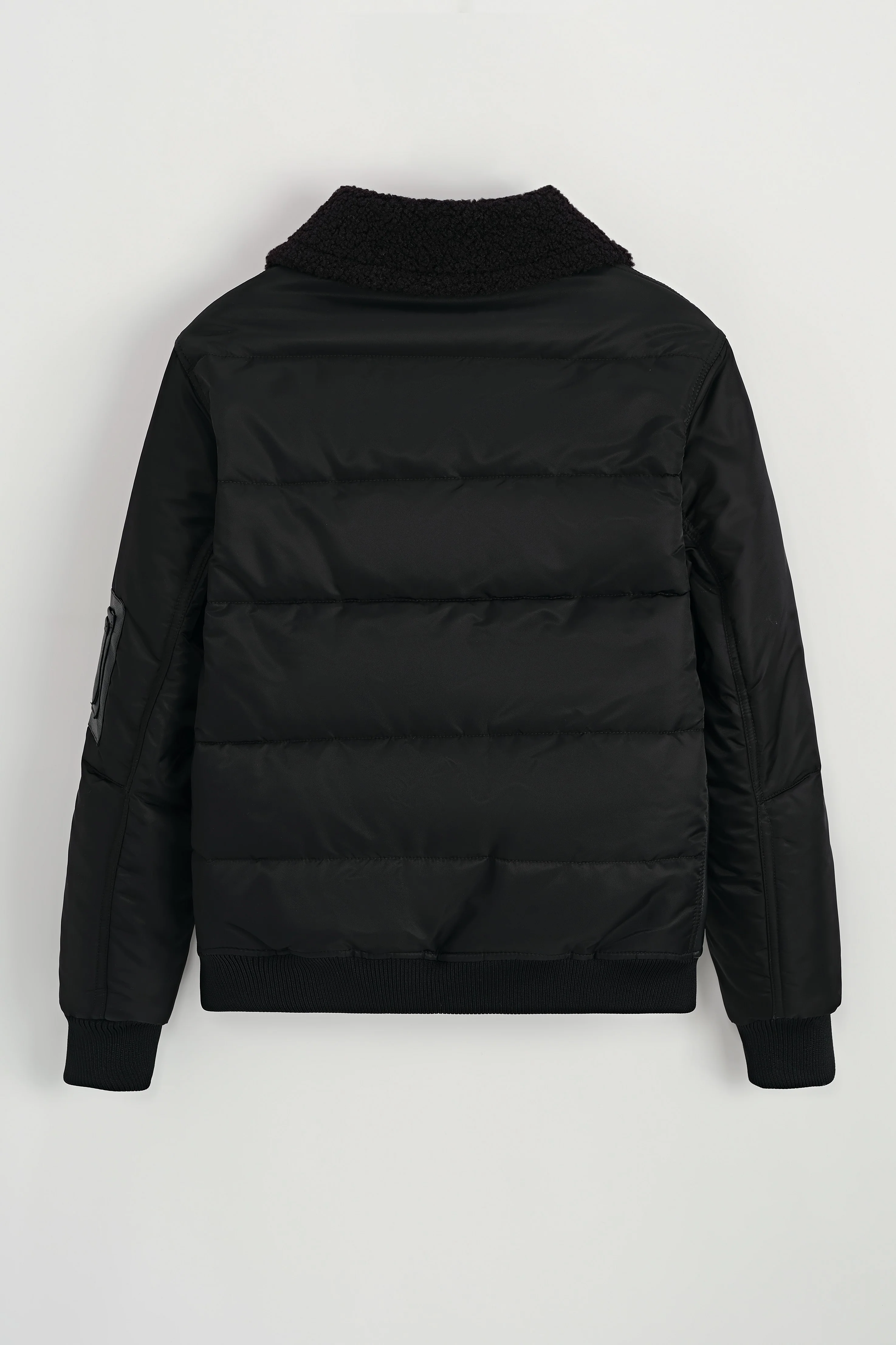 THE SABINI LEATHER BOMBER JACKET - Image 16
