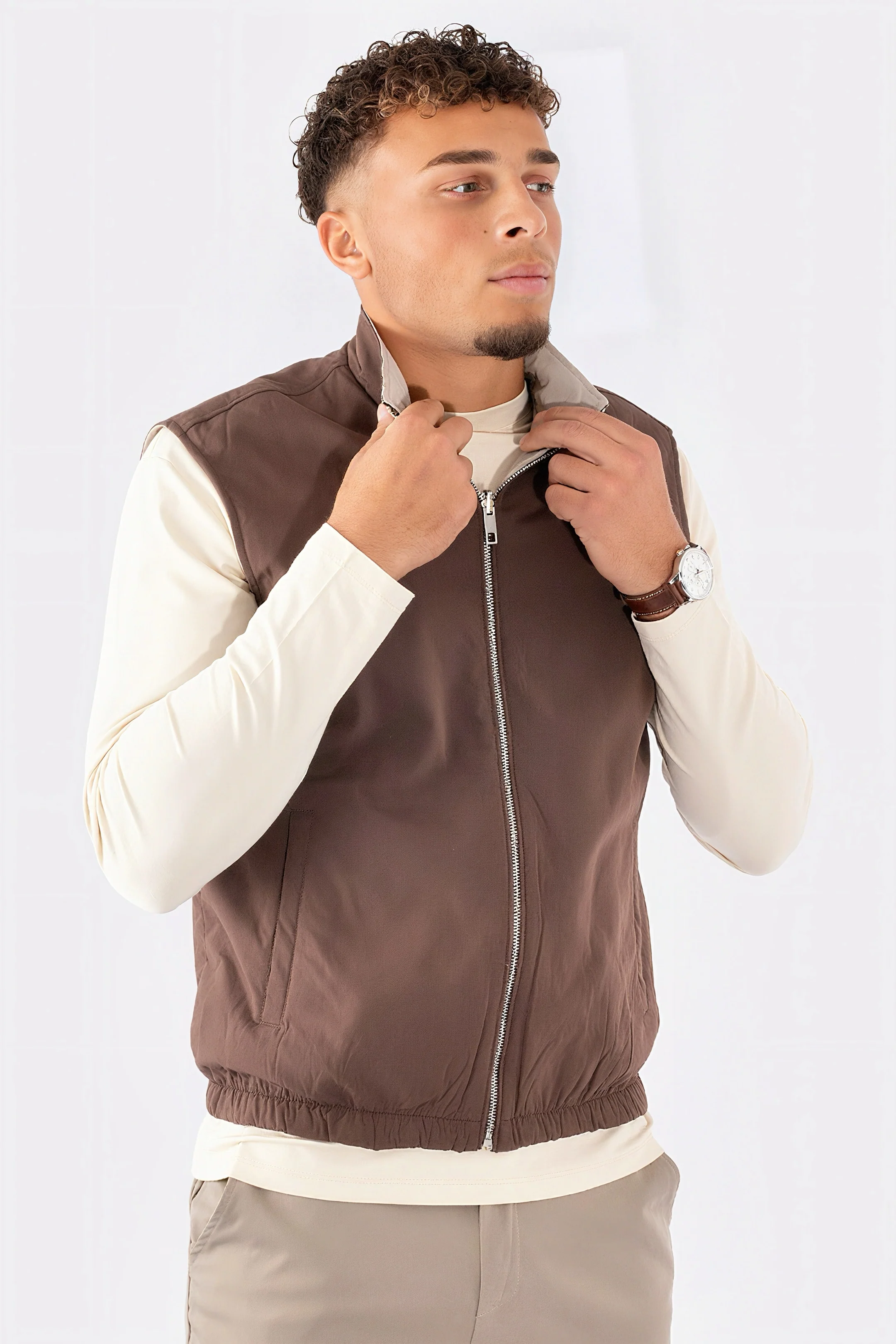 THE STOCKHOLM REVERSIBLE GILET - Image 4