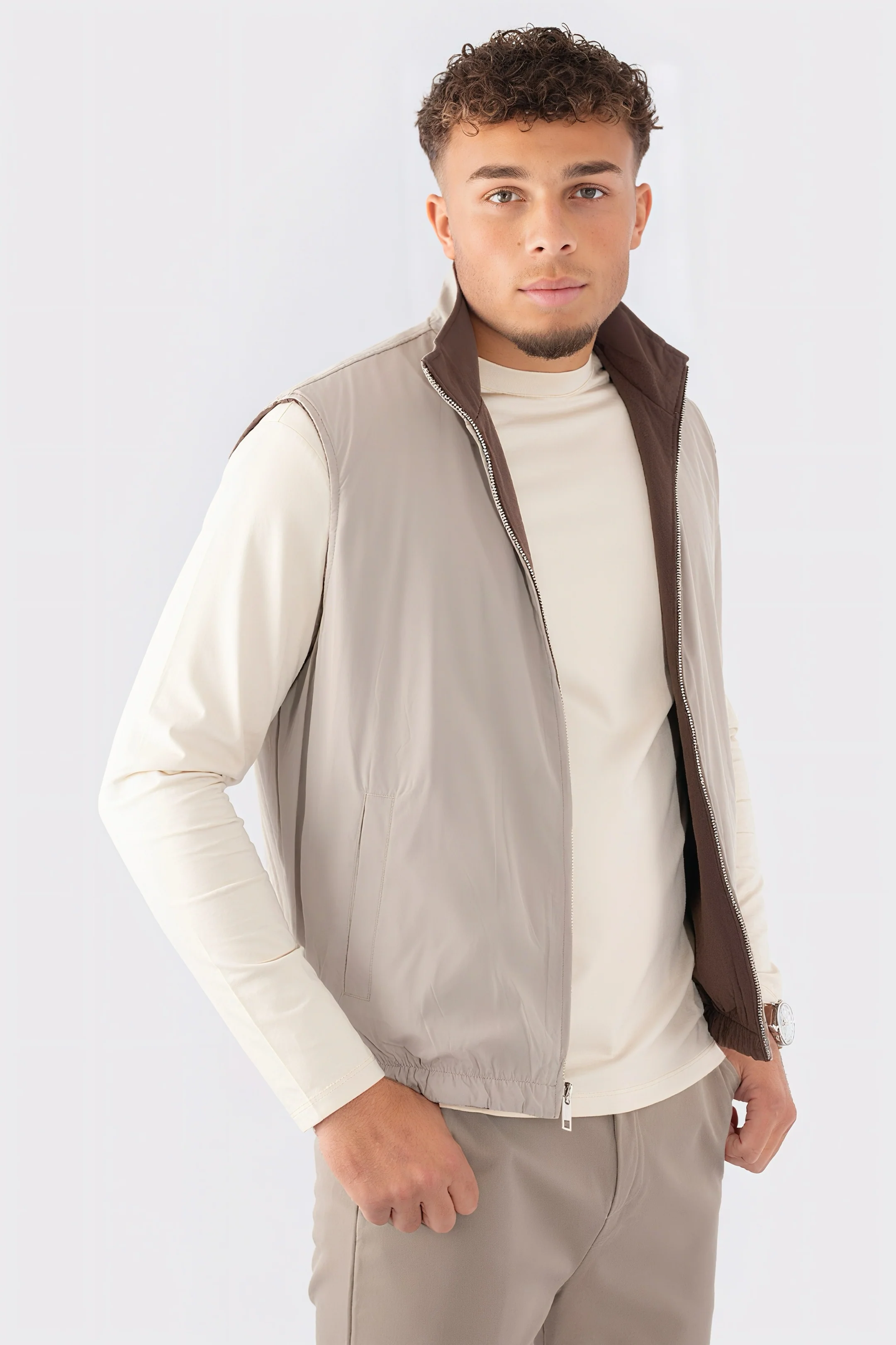 THE STOCKHOLM REVERSIBLE GILET - Image 5